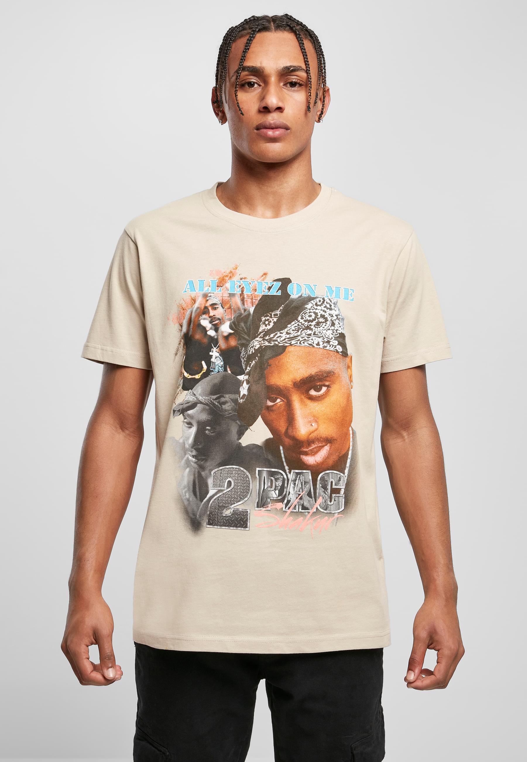MisterTee T-Shirt »MisterTee Herren Tupac Retro Tee«, (1 tlg.)