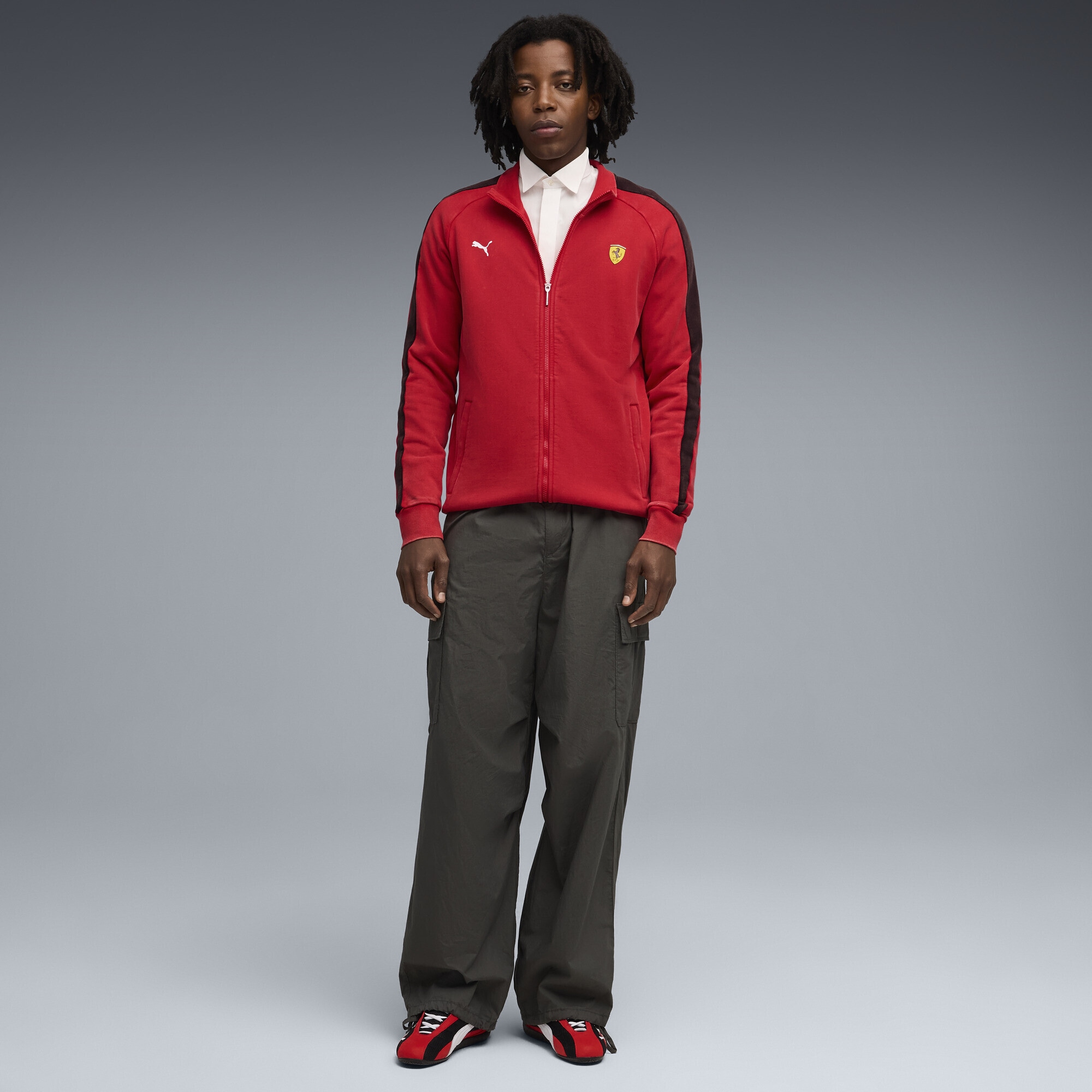PUMA Sweatjacke »Scuderia Ferrari T7 Jacke Herren«