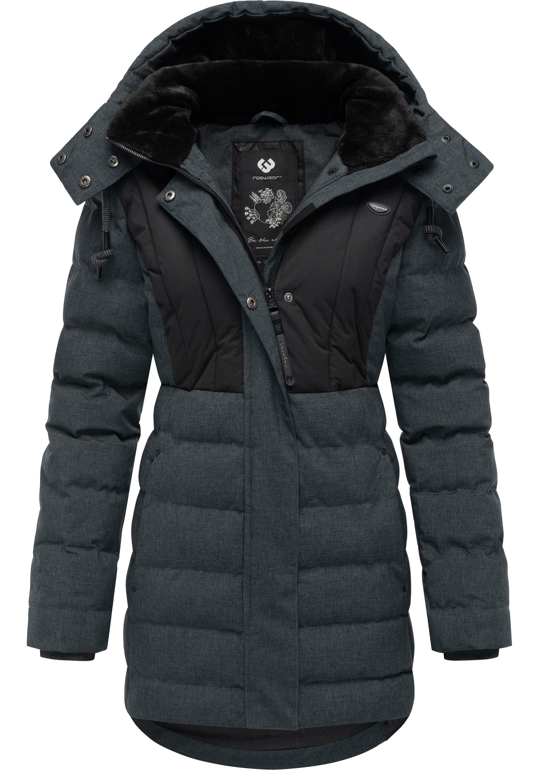 Ragwear Winterjacke "Ashanta Block", mit Kapuze, Wasserdichter gesteppter W günstig online kaufen