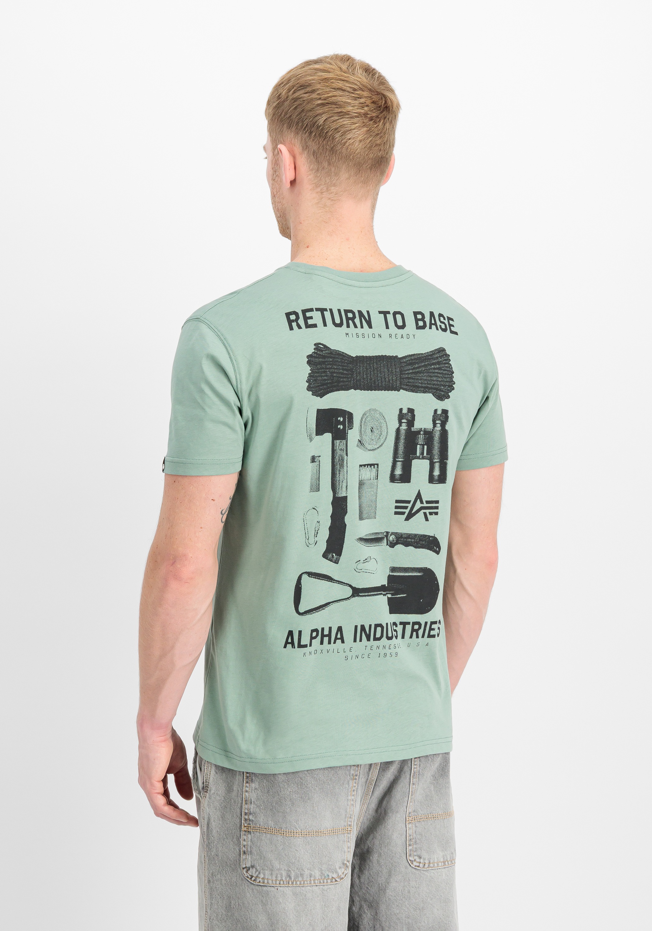 Alpha Industries T-Shirt "Return To Base T-Shirt" günstig online kaufen