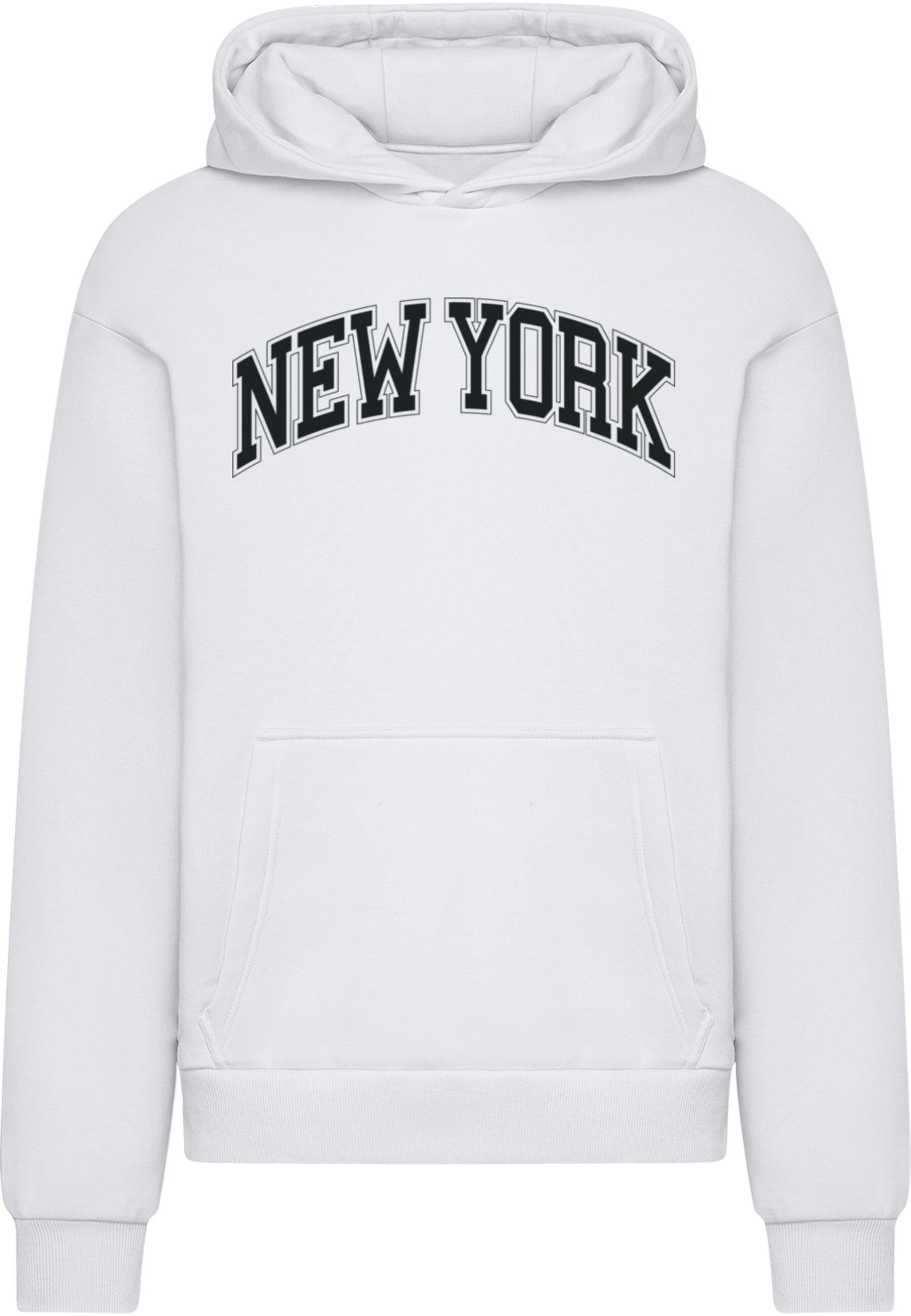 MisterTee Kapuzensweatshirt "MisterTee New York Fluffy Hoody", (1 tlg.) günstig online kaufen