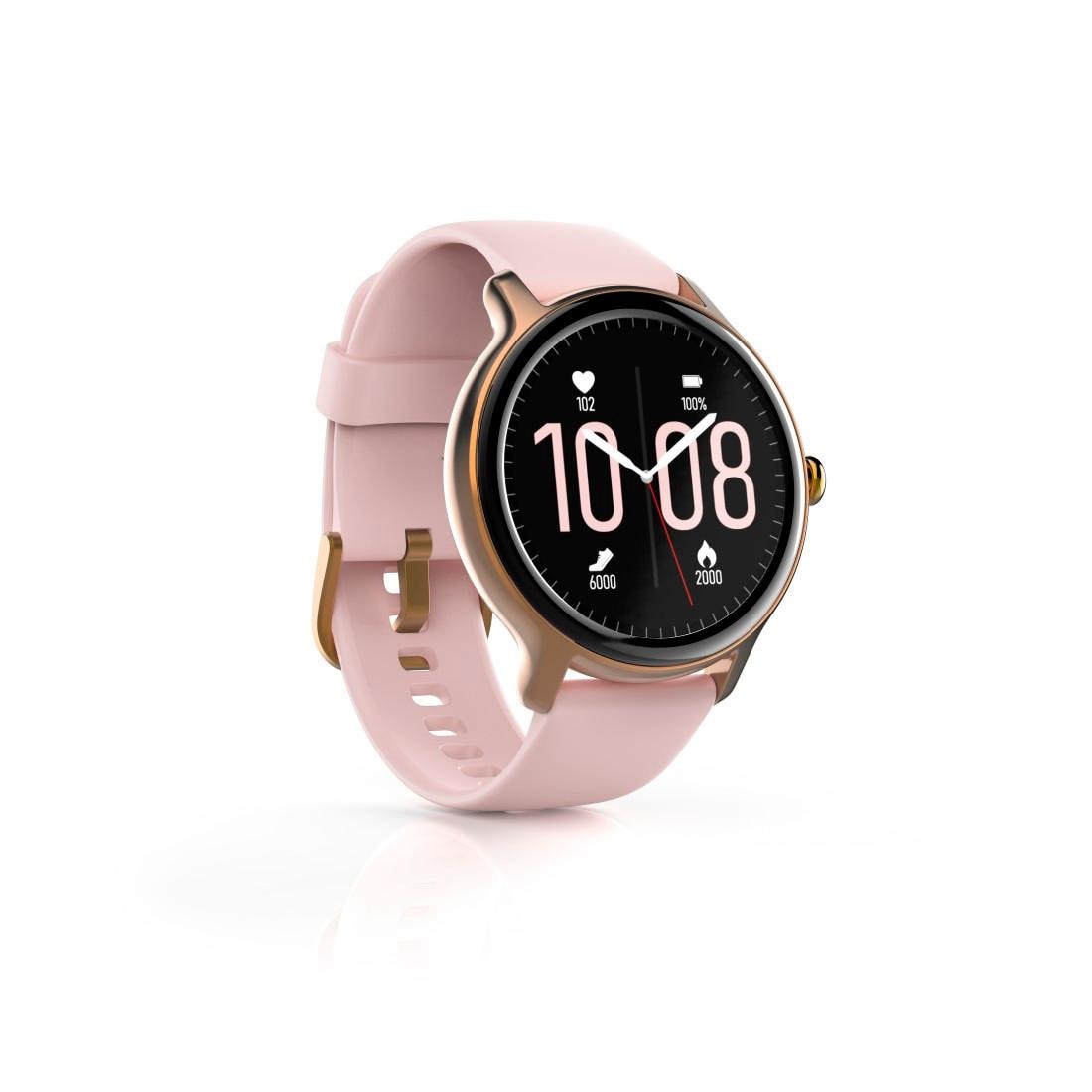 Hama Smartwatch »Smartwatch Damen Herren, Fitnesstracker, wasserdicht, Blutsauerstoff«, (Herzfrequenz, Timer, Schritte, Kalorien, Schlaf, Stress, Tempo, Musik)