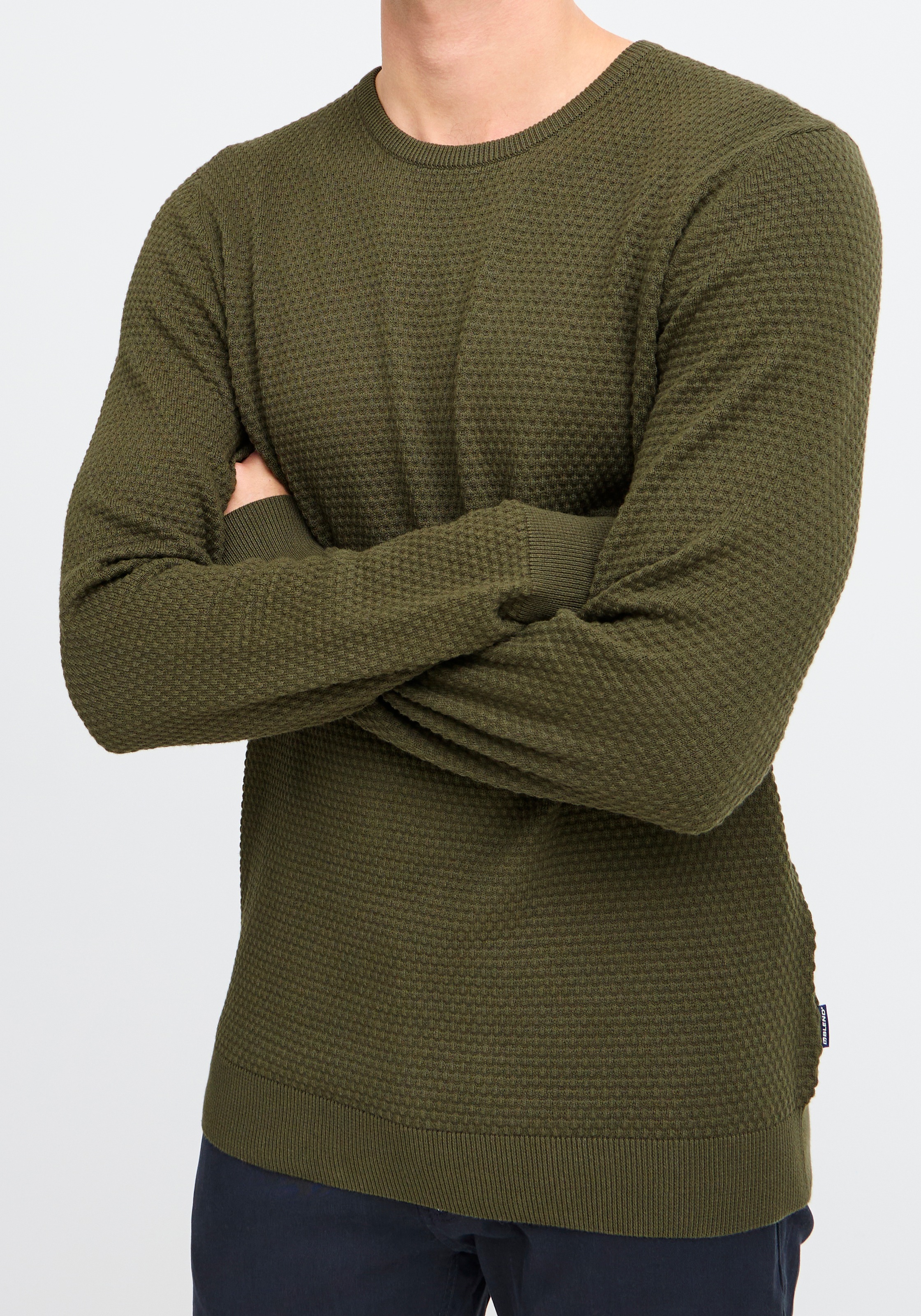 Blend Rundhalspullover »BHREDHILL crewneck«