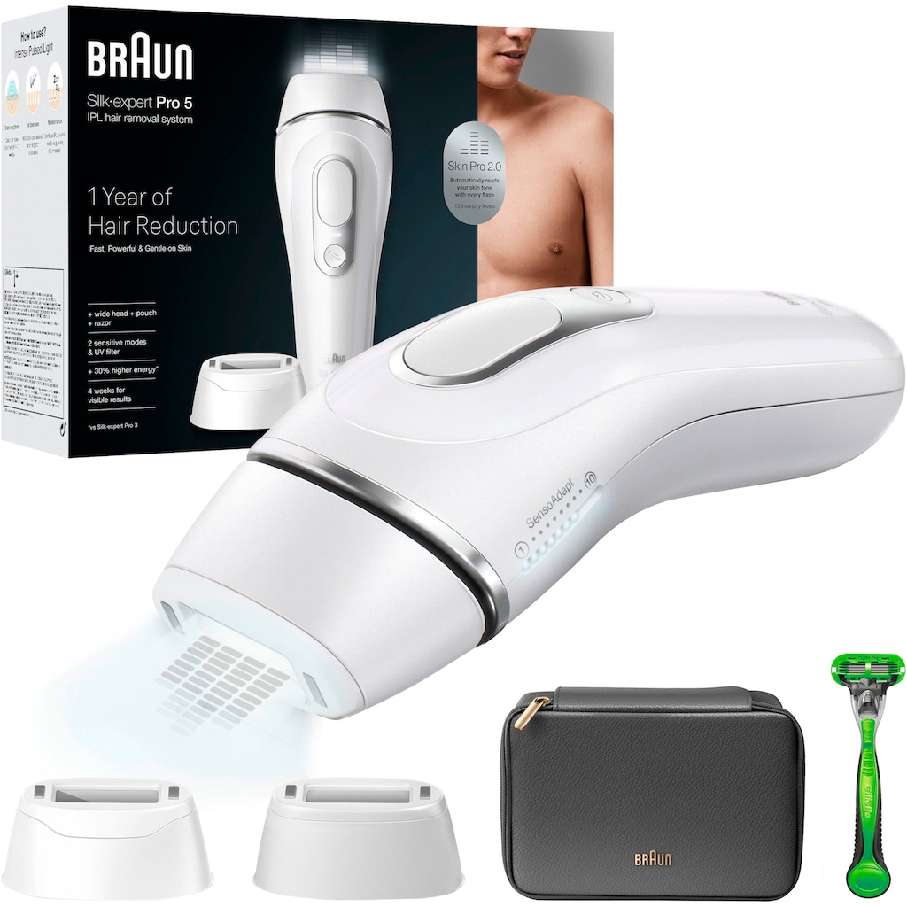 Braun IPL-Haarentferner »Silk·expert Pro 5 PL5145«, pro Minute bis zu 125 Lichtimpulse