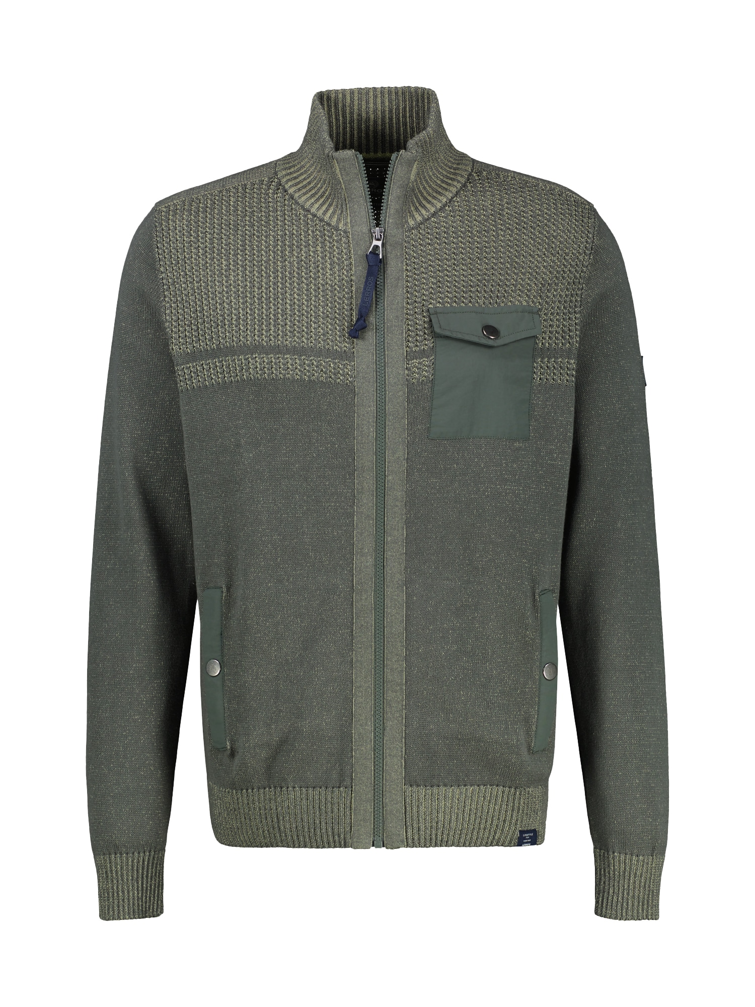 LERROS Strickjacke "Strickjacke mit unterschiedlichen Strickstrukturen" günstig online kaufen