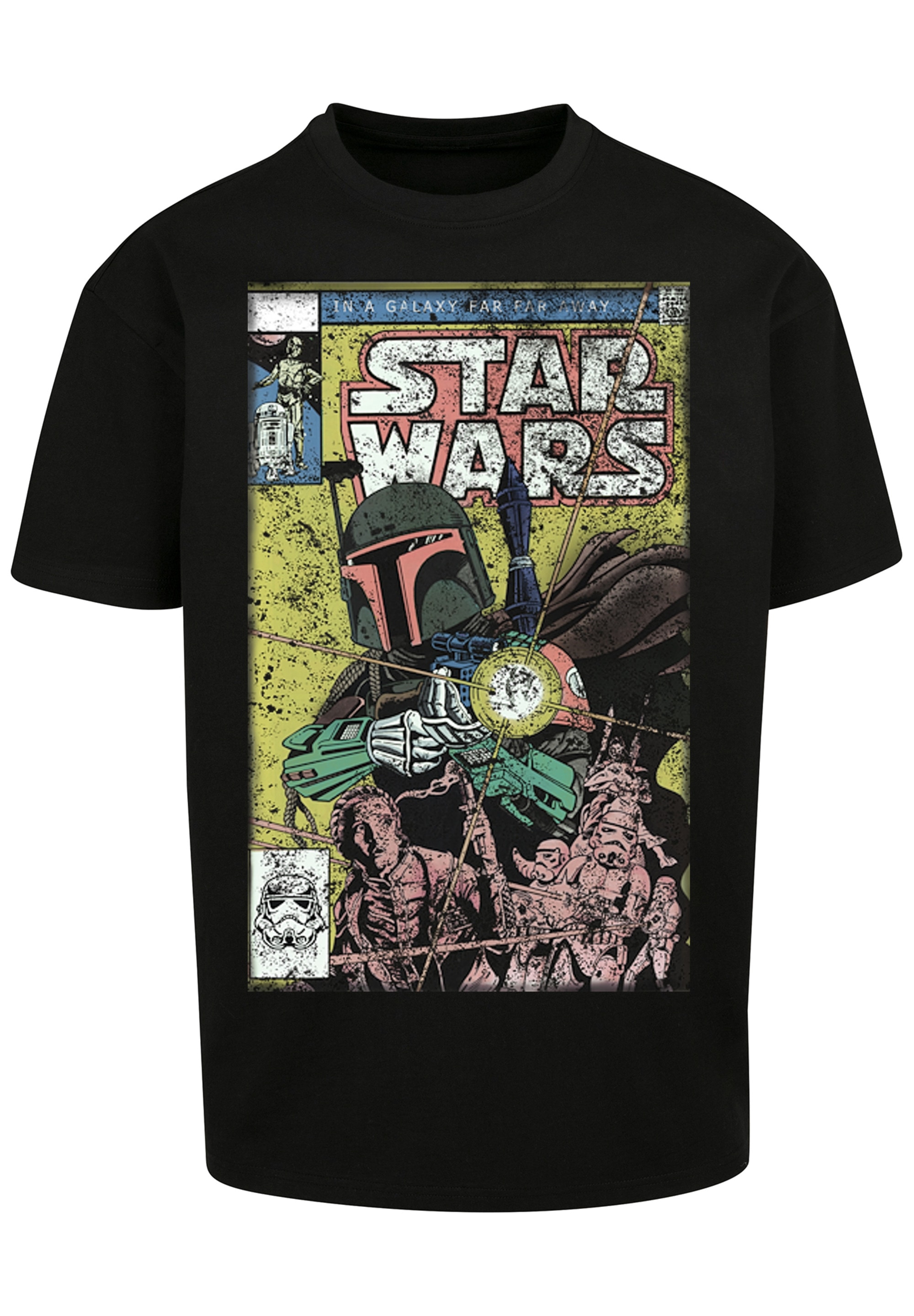 F4NT4STIC T-Shirt »Star Wars Boba Fett Comic«, Print