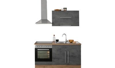 HELD MÖBEL Küchenzeile »Samos«, mit E-Geräten, Breite 160 cm kaufen