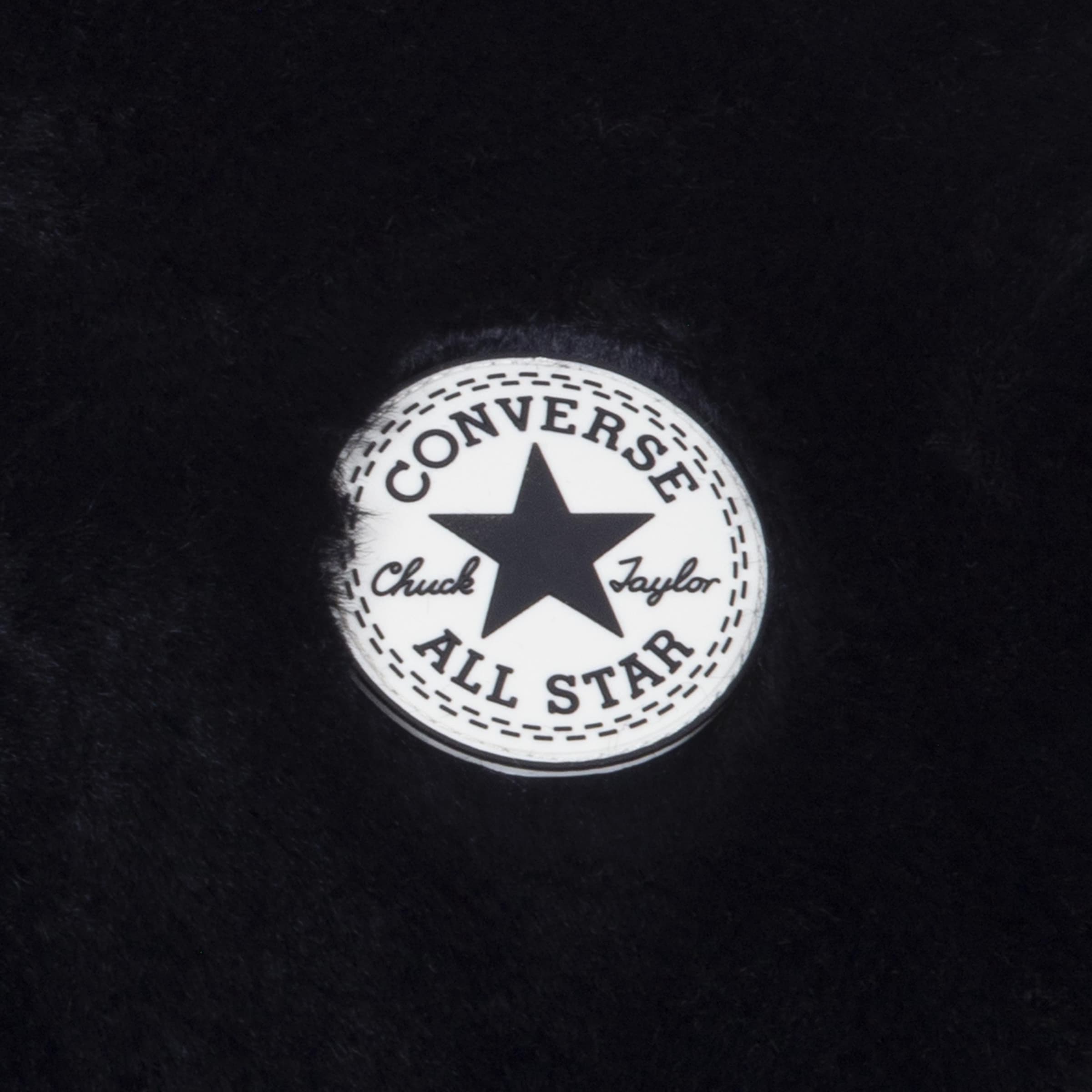 Converse Outdoorjacke »FAUX FUR JKT - für Kinder«, mit Kapuze