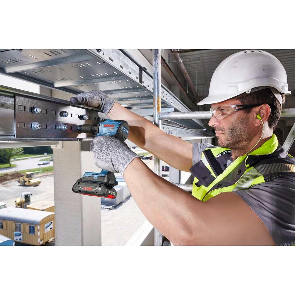 Bosch Professional Akku-Drehschlagschrauber »GDS 18V-210 C«, mit 1/2"-Werkzeugaufnahme, ohne Akku und Ladegerät