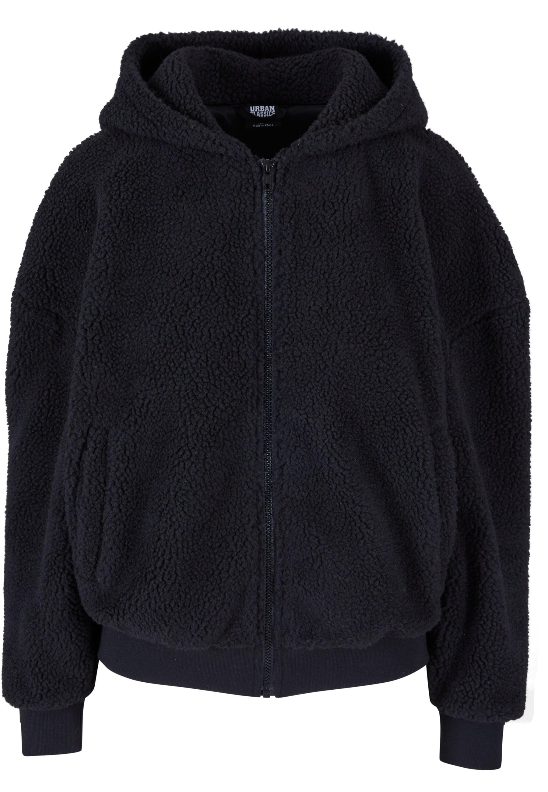 Sweatjacke »Urban Classics Damen Ladies Oversized Sherpa Zip Hoody«