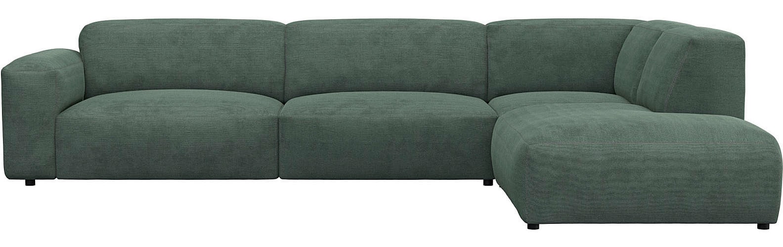 FLEXLUX Ecksofa "Lucera, super bequem durch hochwertigen Sitzaufbau mit Kal günstig online kaufen