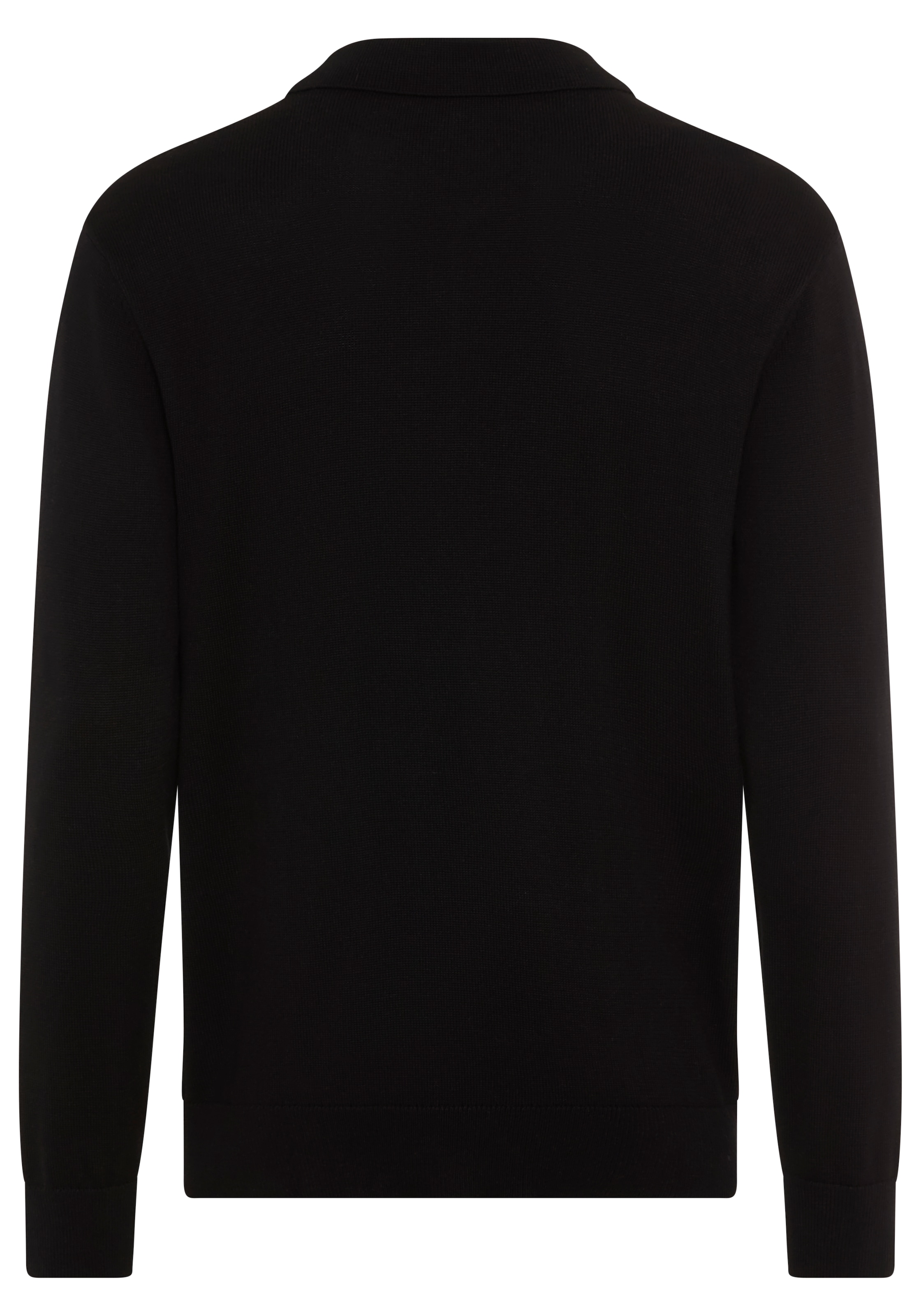 Bruno Banani Polokragenpullover, mit Reißverschluss und Brusttasche