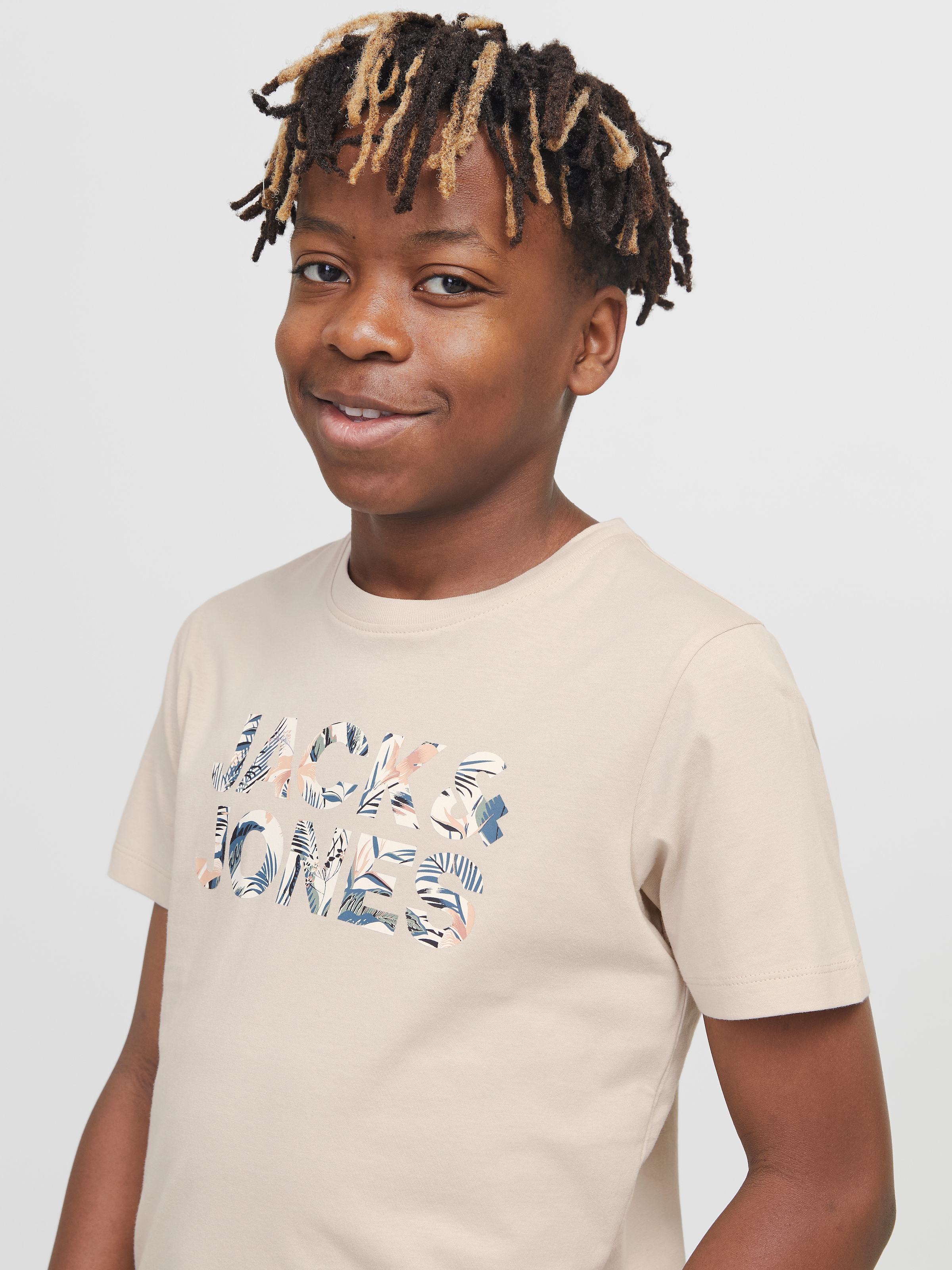 Jack & Jones Junior Rundhalsshirt »JJEBRYAN CORP LOGO TEE SS O-NECK JNR«