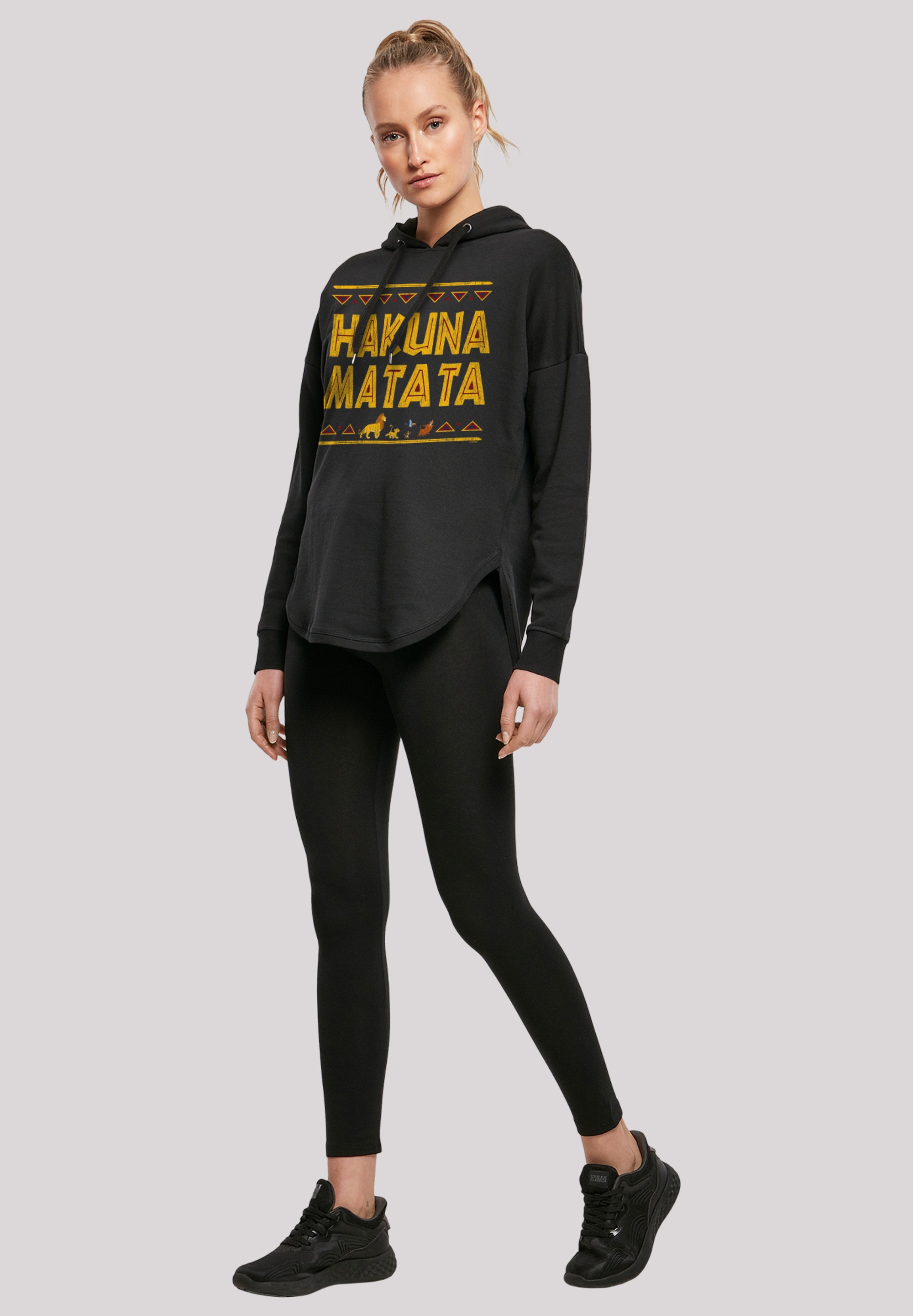F4NT4STIC Kapuzenpullover »The König der Löwen Hakuna Matata«, Print