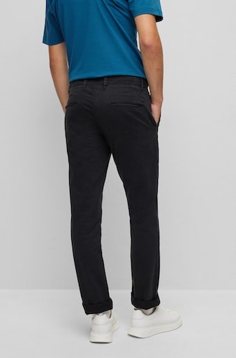 BOSS ORANGE Webhose »Schino-Slim D«, mit aufgesticktem Logo
