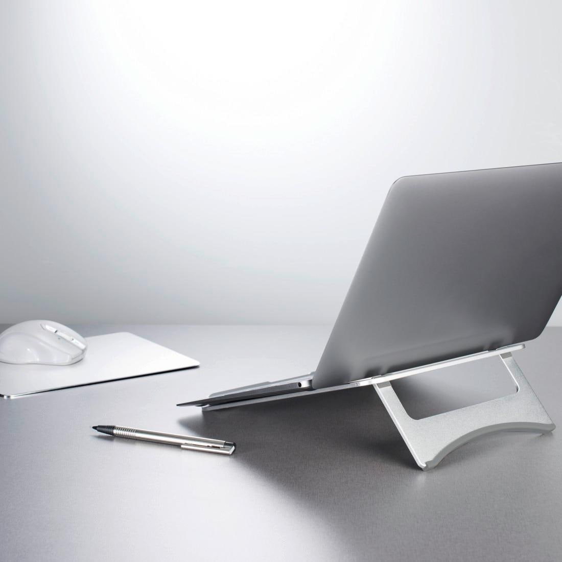 Hama Laptop-Ständer »Notebook Stand "Aluminium", Silber«, bis 39 cm Zoll