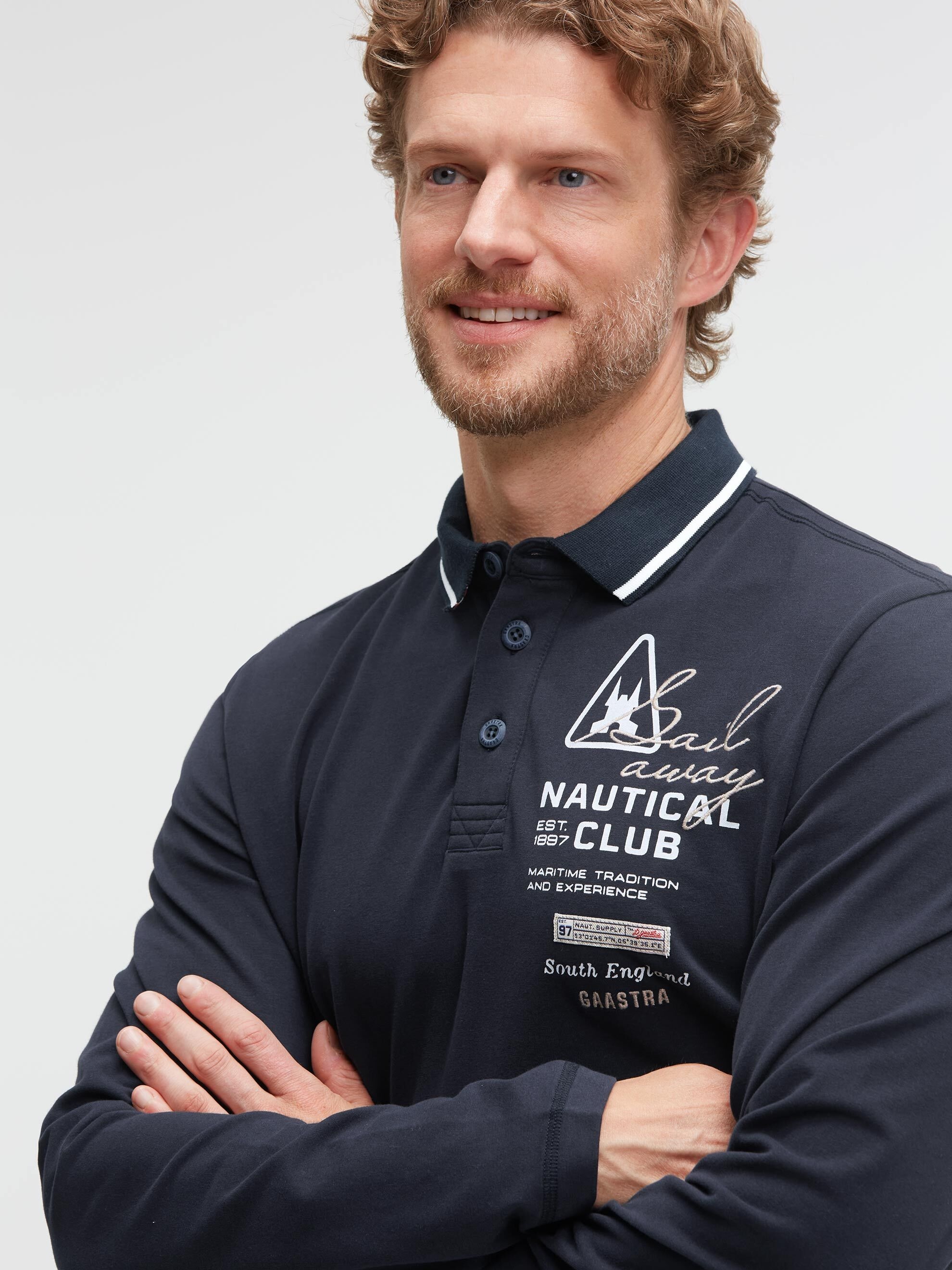 Gaastra Poloshirt mit Seitenschlitze