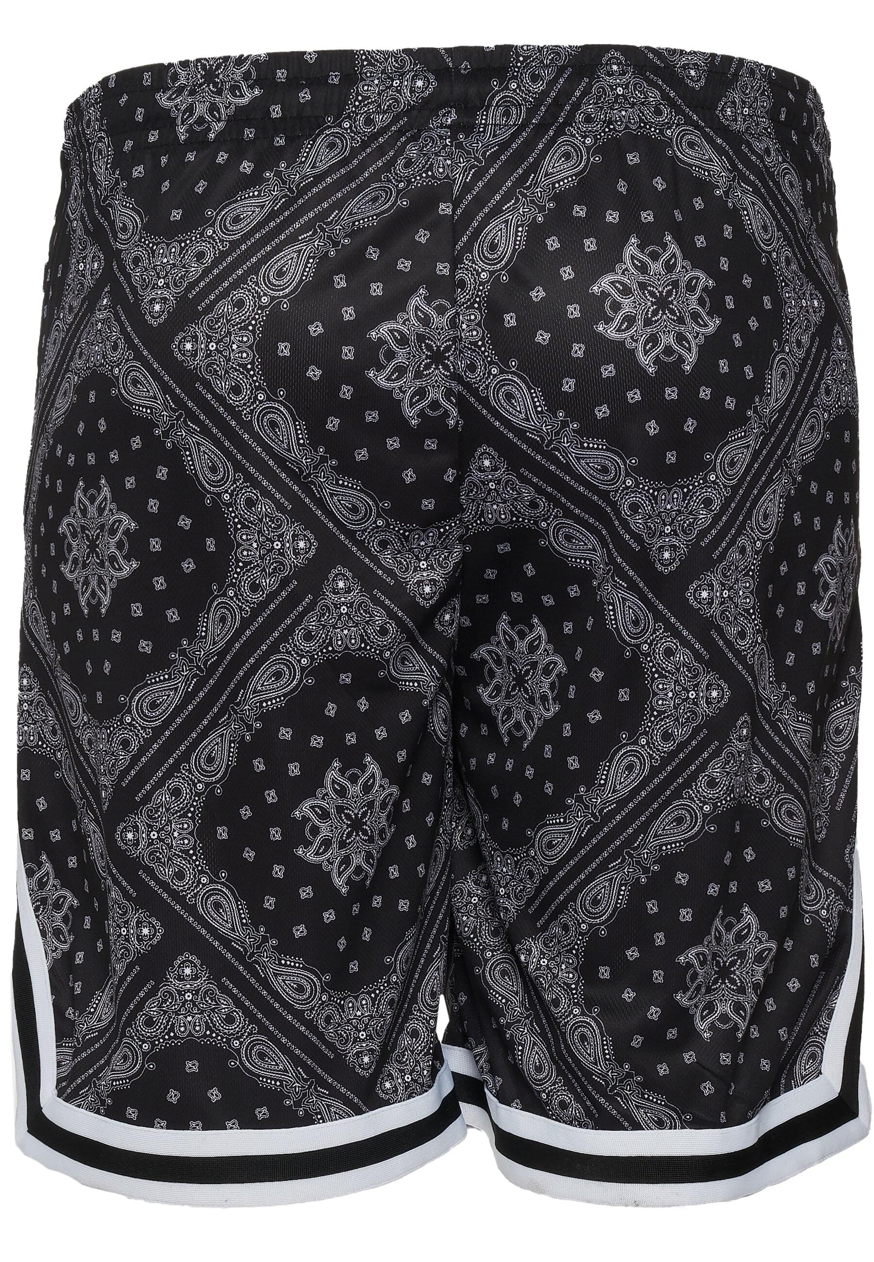 Karl Kani Stoffhose "Karl Kani Herren KK Woven Signature Paisley Mesh Short günstig online kaufen