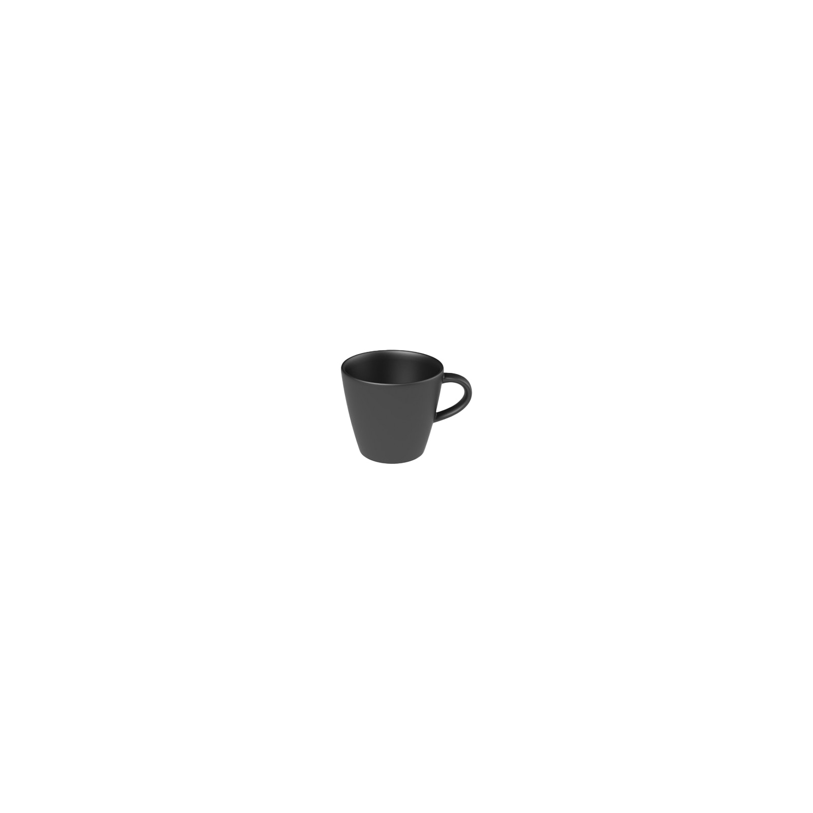 Villeroy & Boch Espressotasse »Espressotasse Manufacture Rock 60 ml 6er Set schwarz«