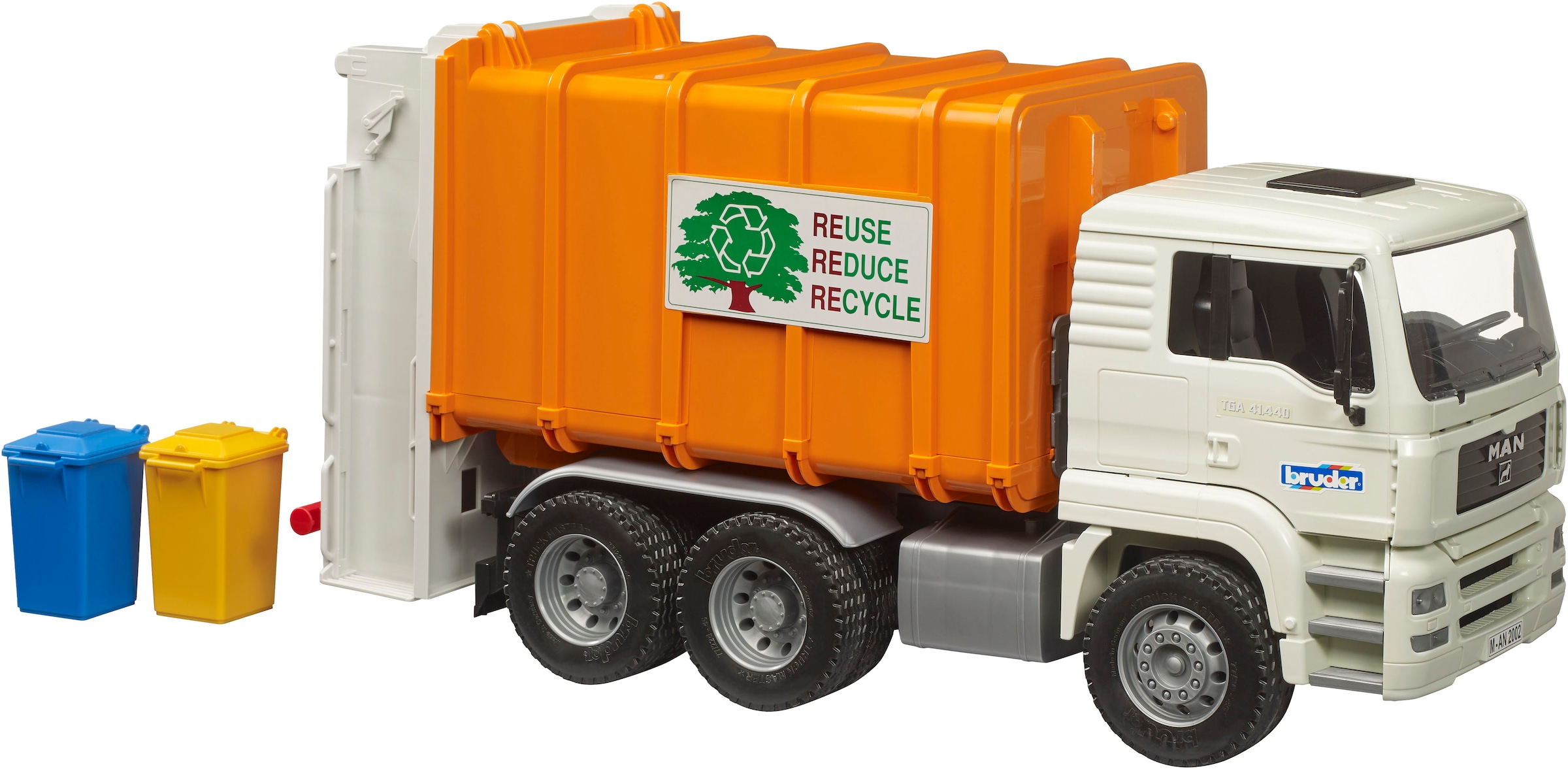 Bruder® Spielzeug-Müllwagen »MAN TGA Müll-LKW Hecklader (02772)« Made in Europe