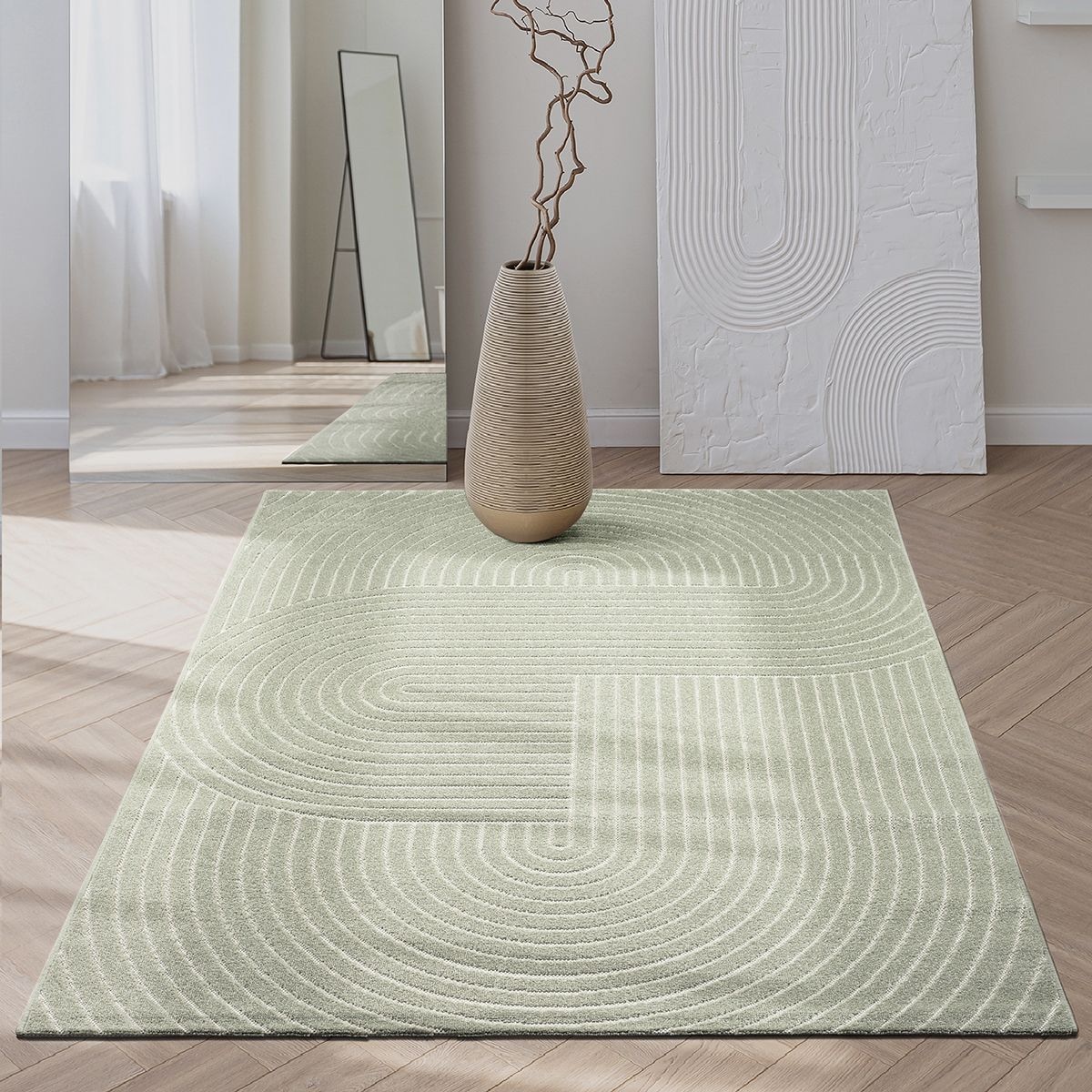 the carpet Teppich "Santo Plus" rechteckig 5 mm Höhe Plus moderner robuster günstig online kaufen