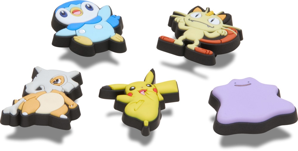 Crocs Schuhanstecker »Jibbitz™ Pokemon Variety«, (Set, 5 tlg., Kein Spielzeug. Nicht für Kinder unter 3 Jahren geeignet), Charm, Anstecker für Crocs Schuhe