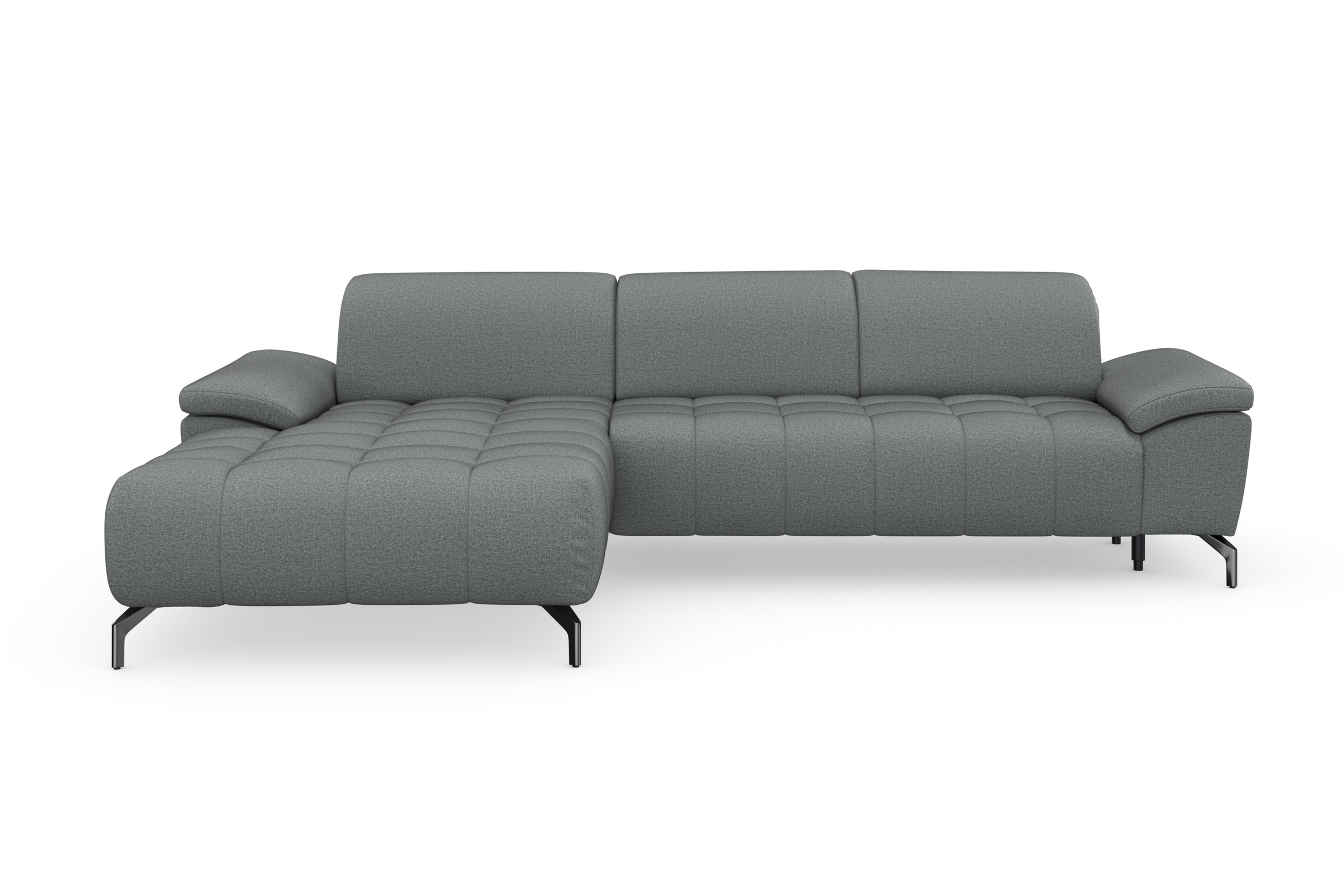 sit&more Ecksofa "Cool L-Form" wahlweise mit Kopfteilverstellung und Vorzie günstig online kaufen
