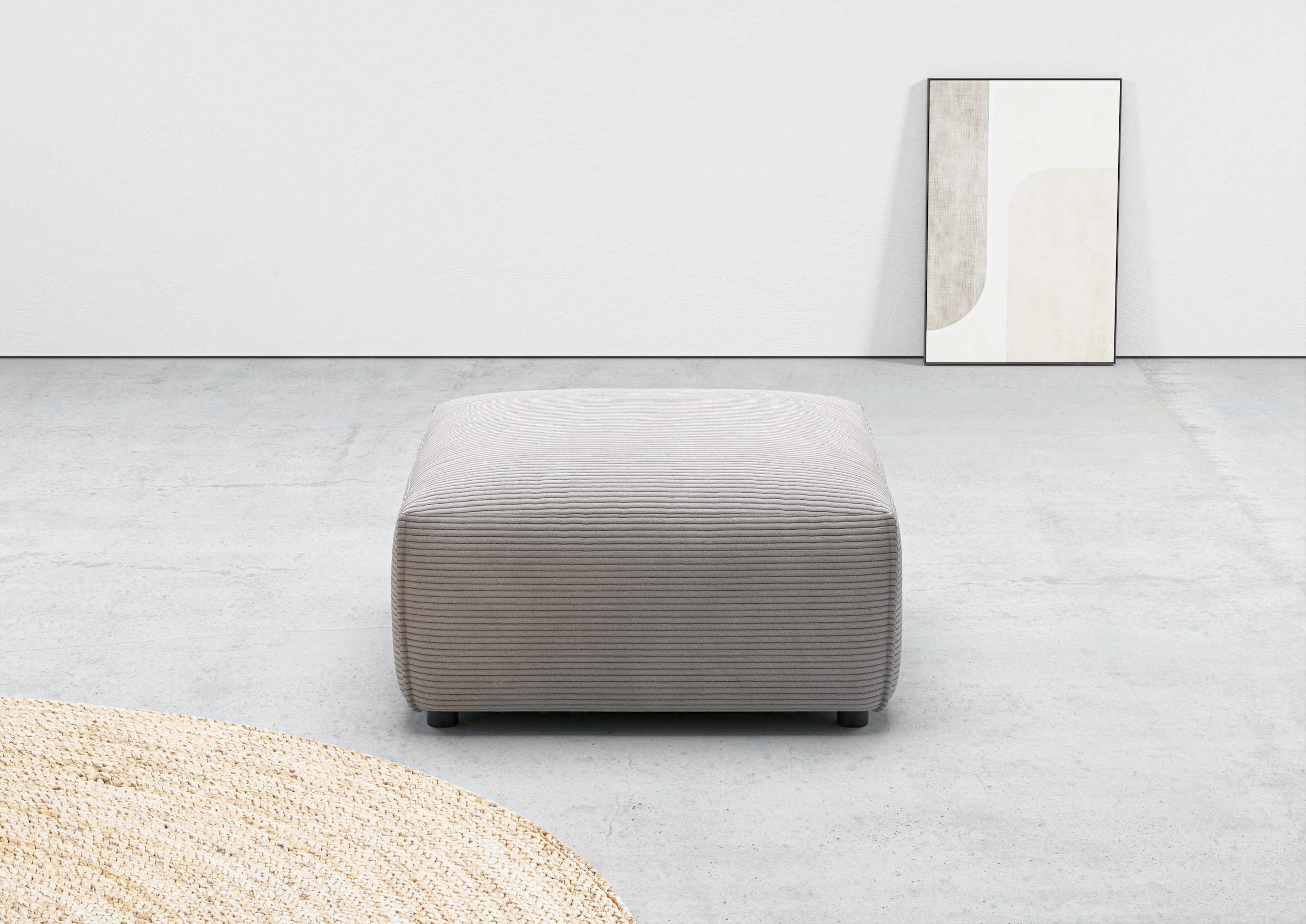 Home affaire Hocker "Glimminge auch in Breitcord, Feincord und Easy care-Bezug" passend zur Serie "Glimminge"