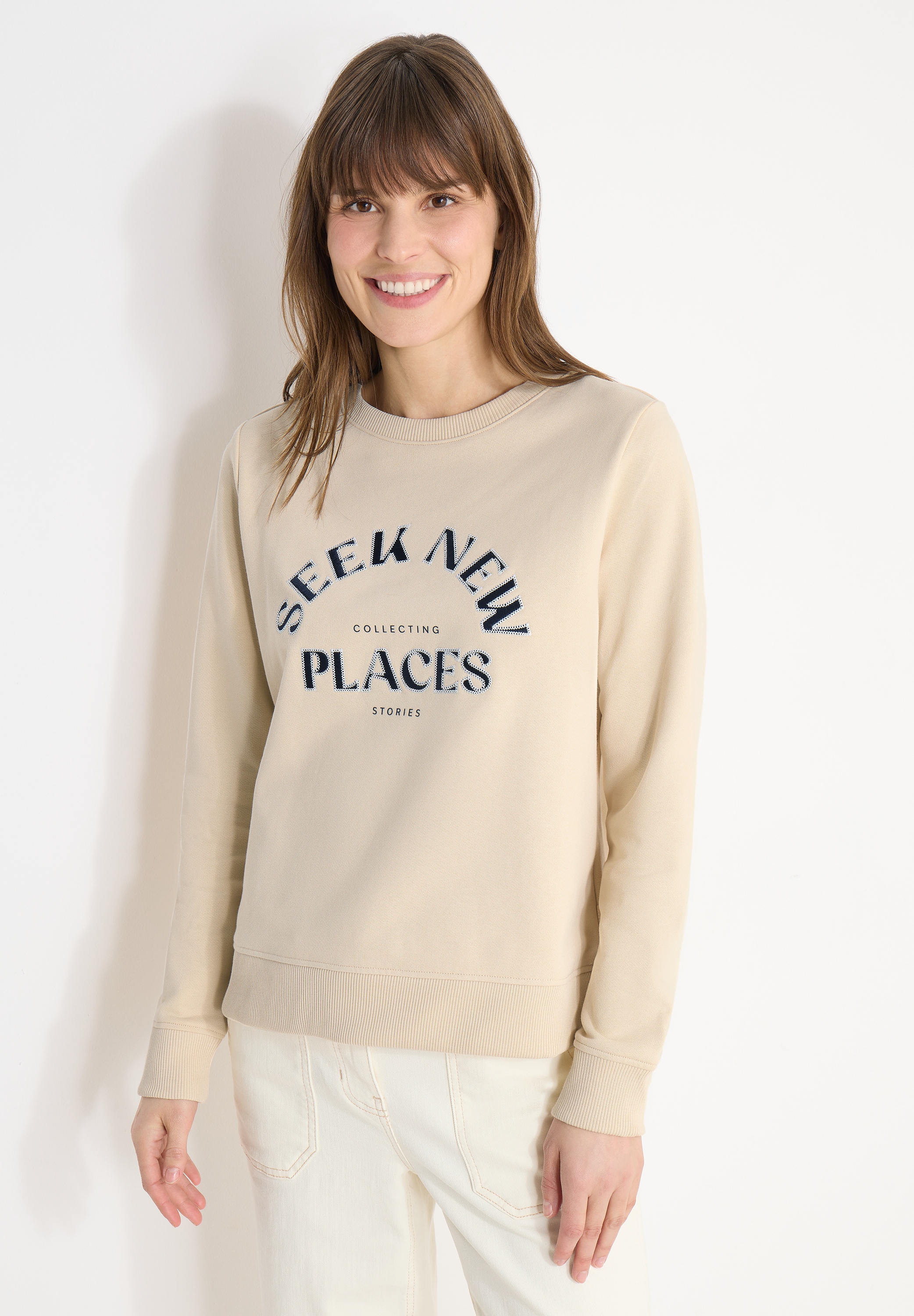 Cecil Sweatshirt , aus reiner Baumwolle
