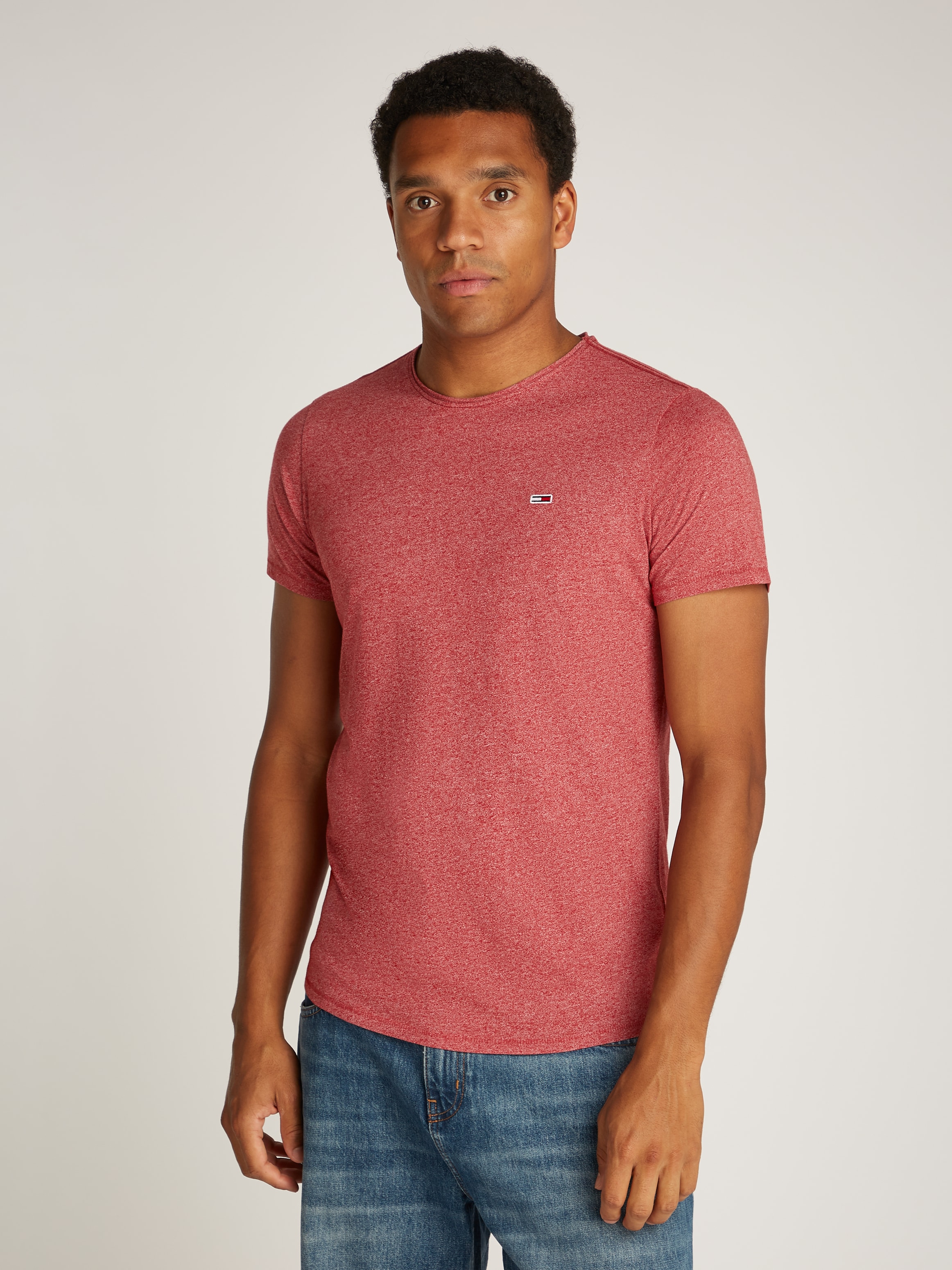 Tommy Jeans T-Shirt "TJM SLIM JASPE C NECK" günstig online kaufen