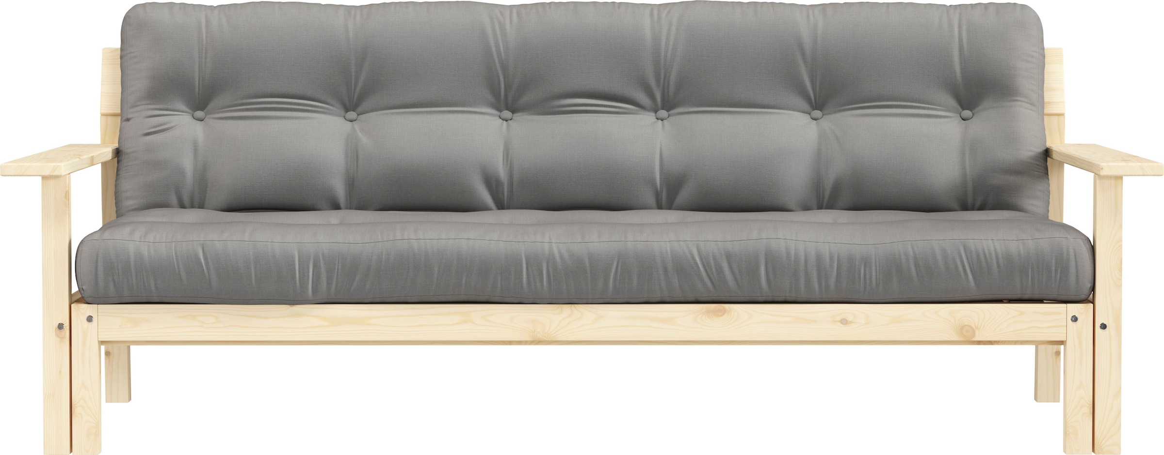 Karup Design Schlafsofa "Unwind", Mit Holzstruktur, inkl. Futonmatratze, Liegefläche 130x190 cm