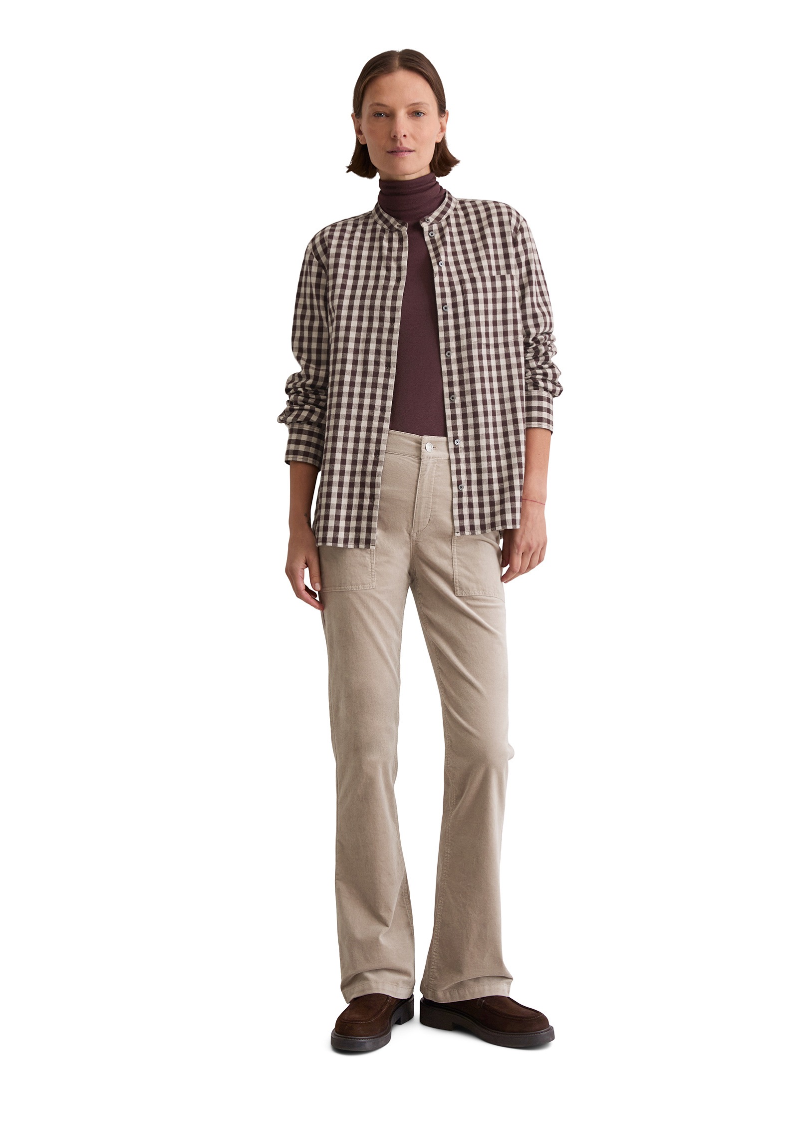 Marc O'Polo Langarmbluse »aus softem Baumwoll-Flanell«