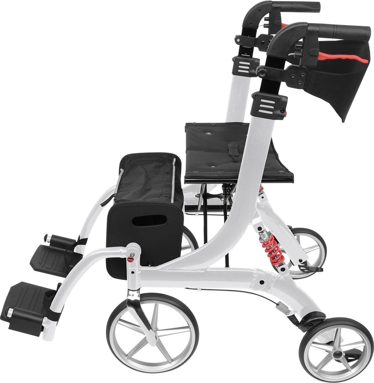 bescomedical Rollator »Spring Small Vario«, Größe S (Sitzhöhe 52cm), inkl. Beinstützen