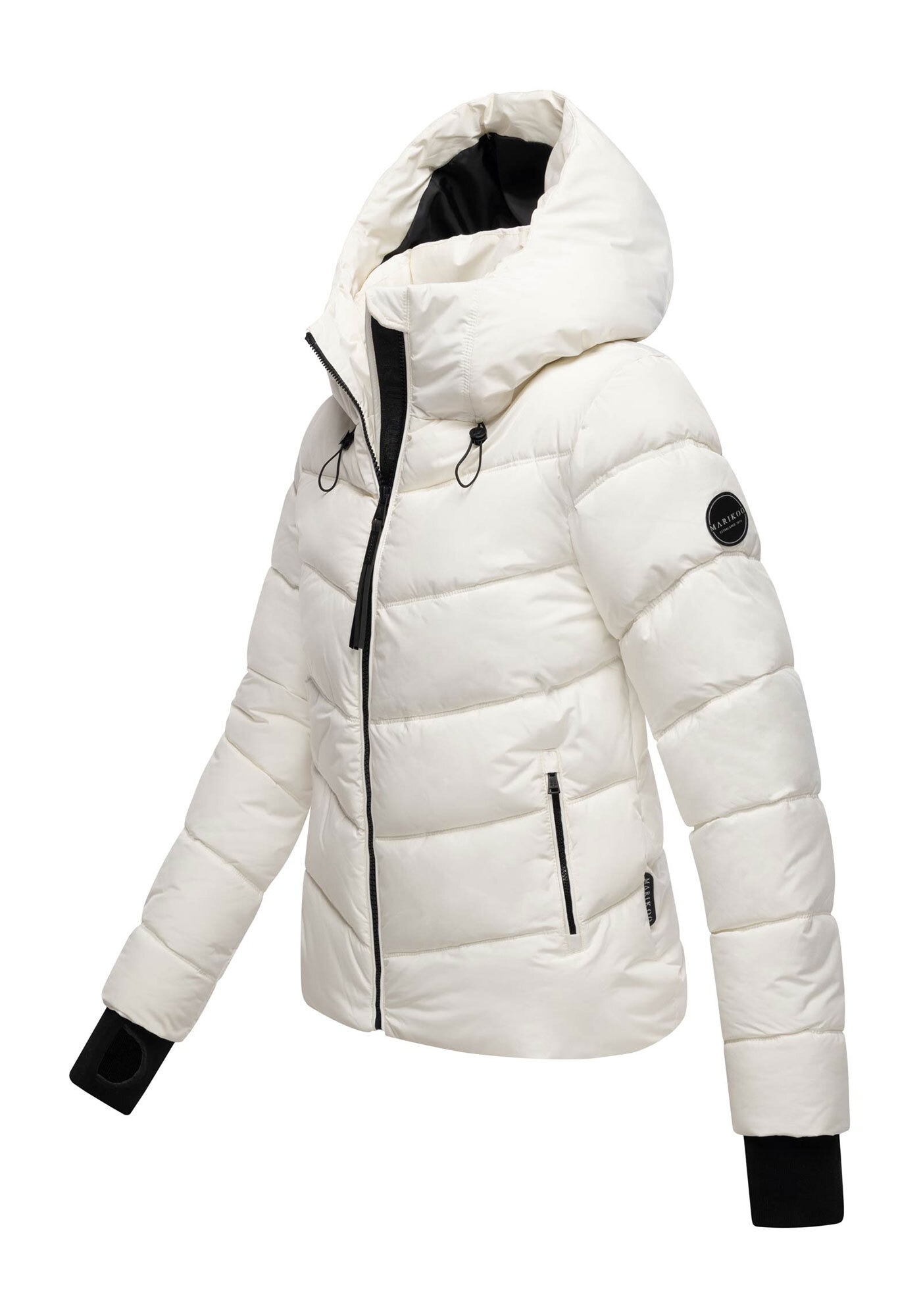 Marikoo Winterjacke »Yukanii«, Ärmelbündchen mit Daumenloch