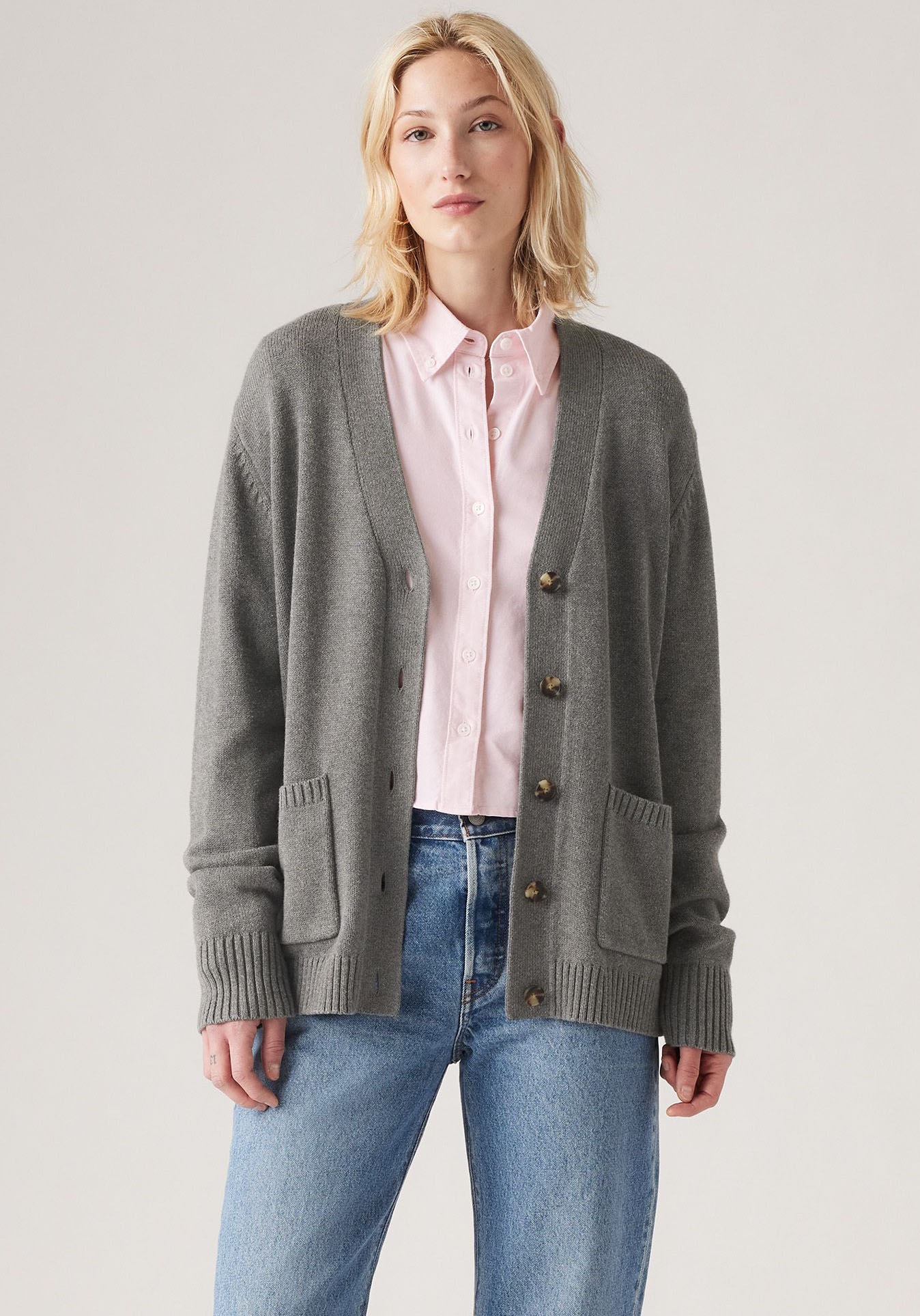 Levis Strickjacke "BOYFRIEND POCKET CARDI", mit Taschen