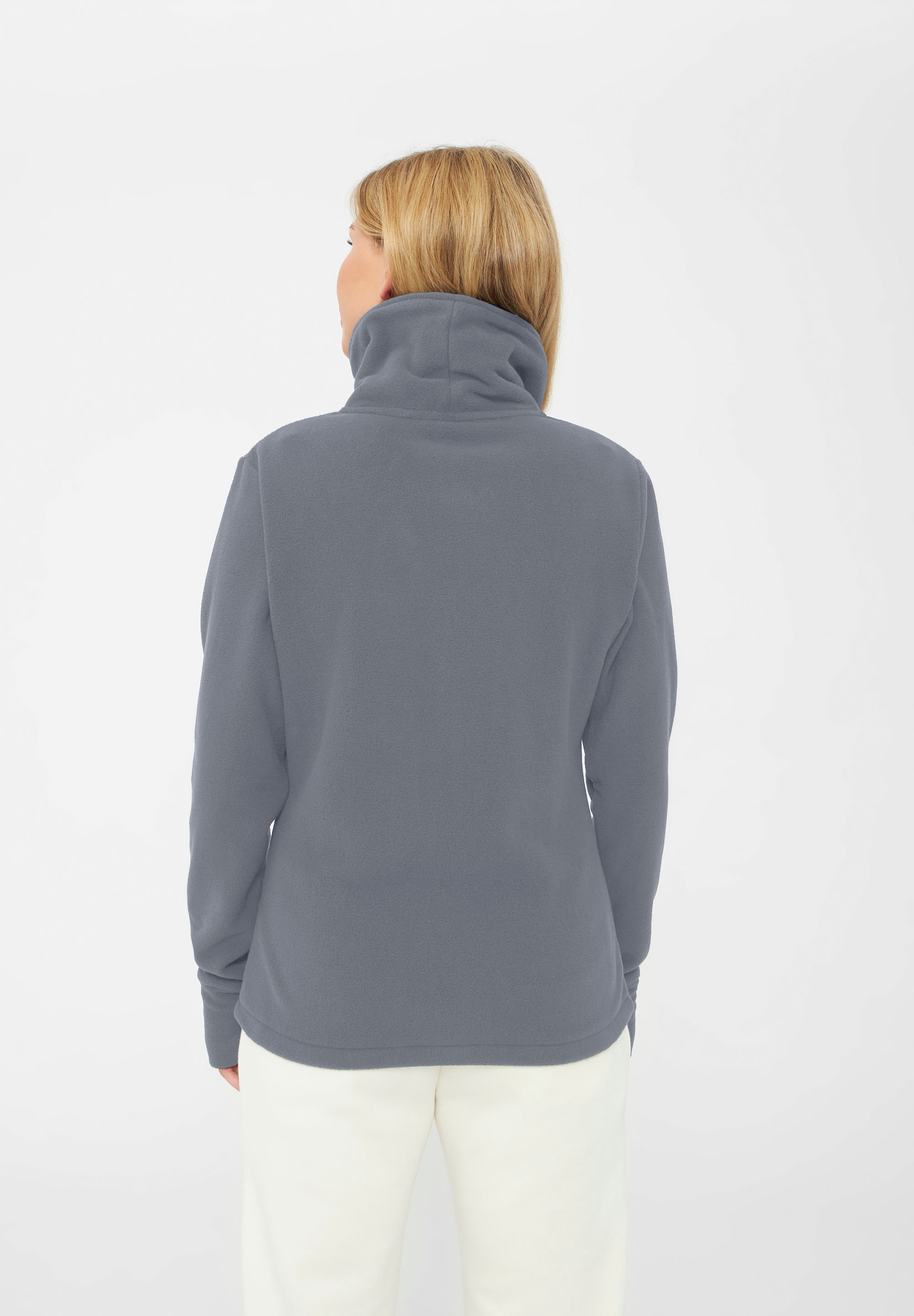 Bench. Fleecejacke "FUNNEL" 1 Stk. tlg. ohne Kapuze mit Glitzerstickerei günstig online kaufen