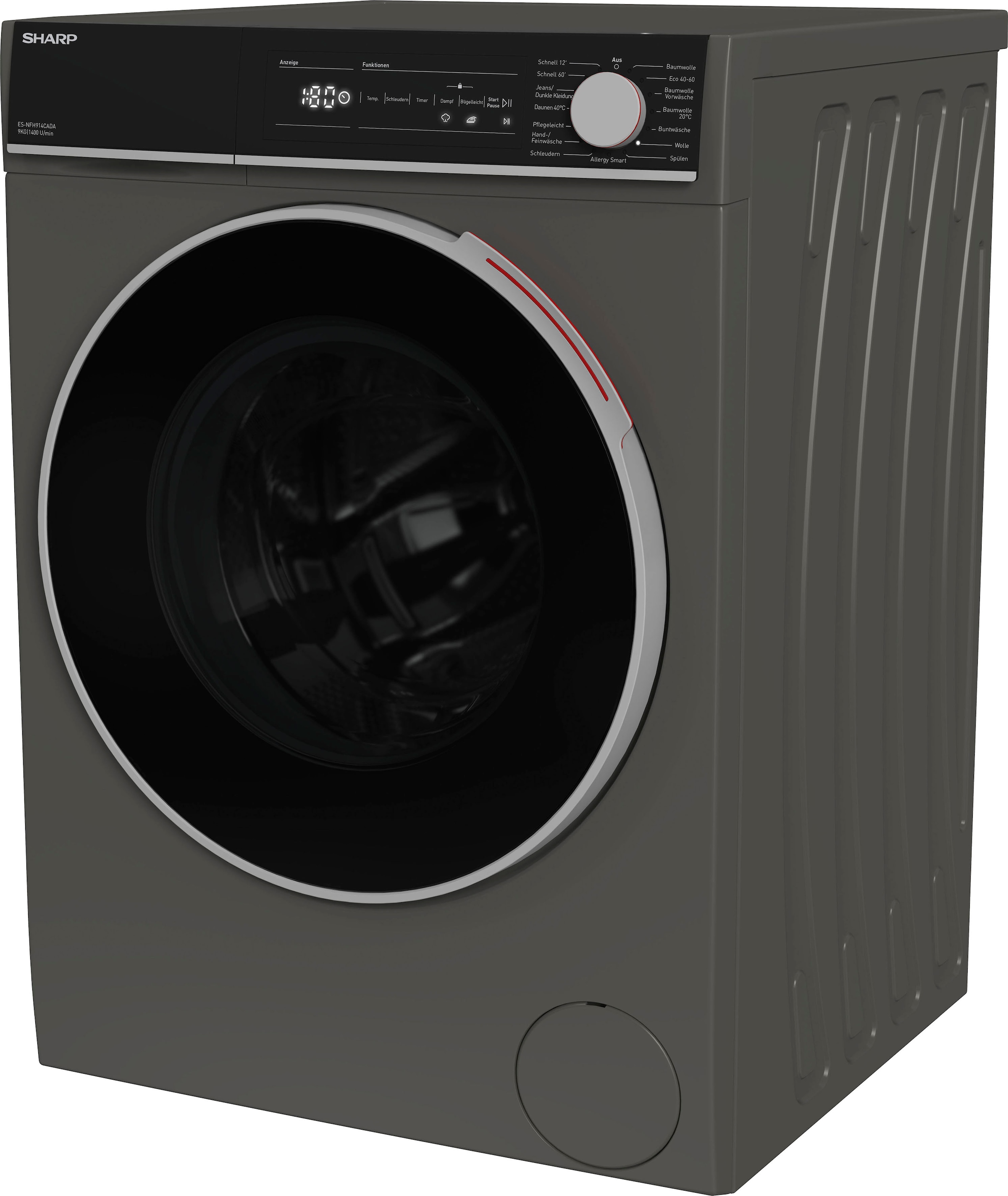 Waschmaschine BAUR U/min kg, 9 »ES-NFH914CADA-DE«, Sharp | ES-NFH914CADA-DE, 1400