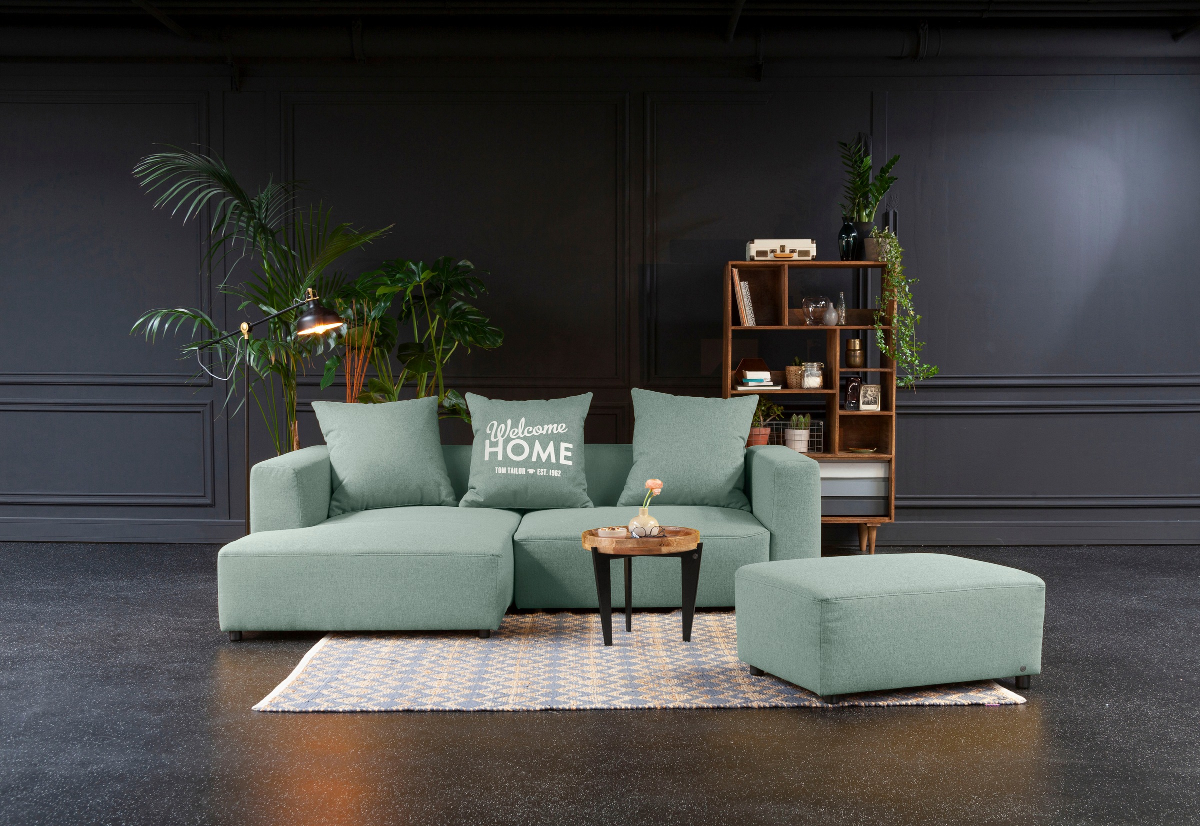 TOM TAILOR HOME Ecksofa »HEAVEN CASUAL S«, aus der COLORS COLLECTION, wahlweise mit Bettfunktion & Bettkasten