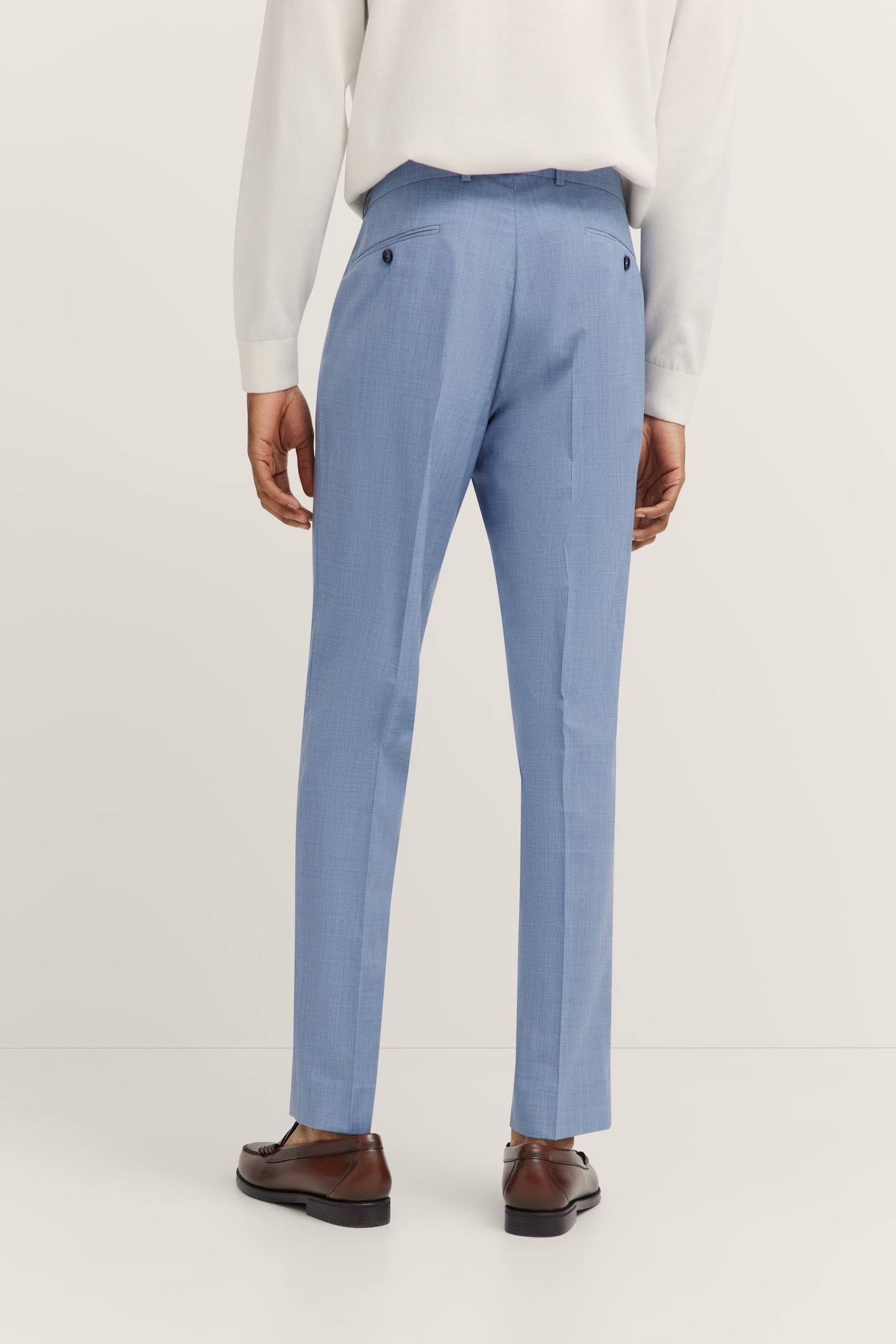 bugatti Anzughose "Mix & Match" mit Bügelfalte & feiner Struktur günstig online kaufen