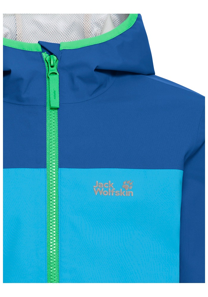Jack Wolfskin Outdoorjacke »ADVENTURETRIBE 2L JKT K« mit Kapuze