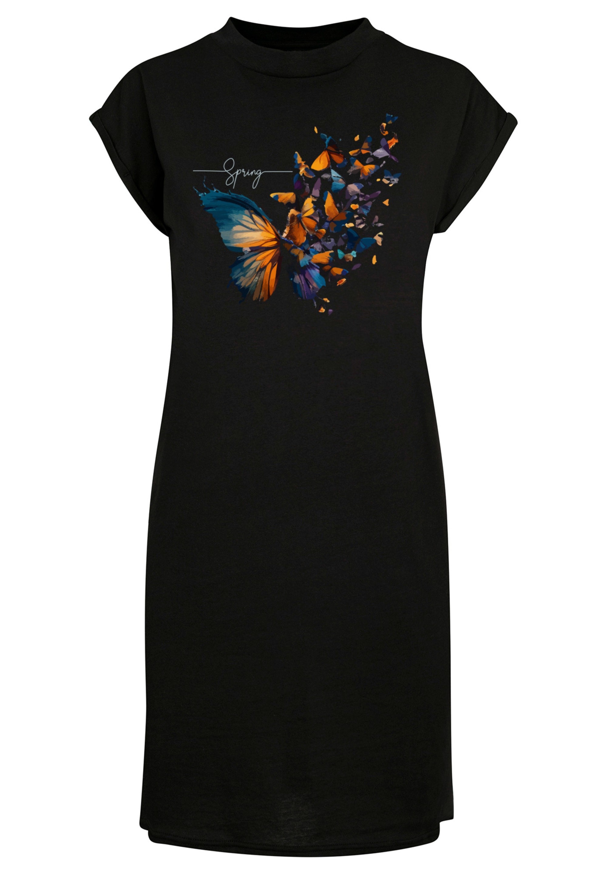 F4NT4STIC Shirtkleid "Schmetterling Frühling", Print günstig online kaufen