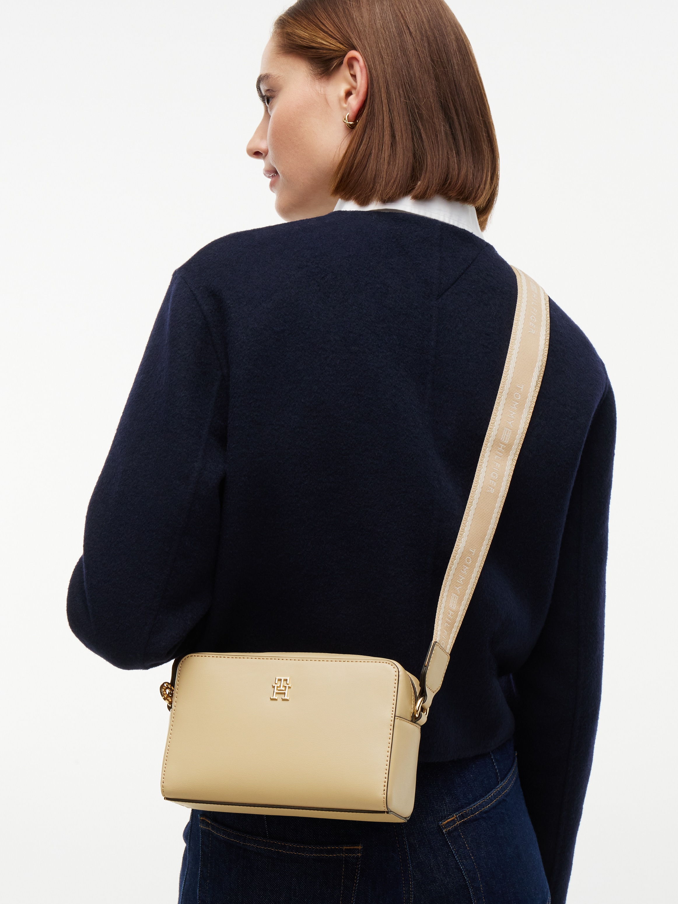 Tommy Hilfiger 1100000002199 »TH JOY CAMERA BAG« kleine Umhängetasche, Crossbody Bag, Schultertasche im eleganten Look