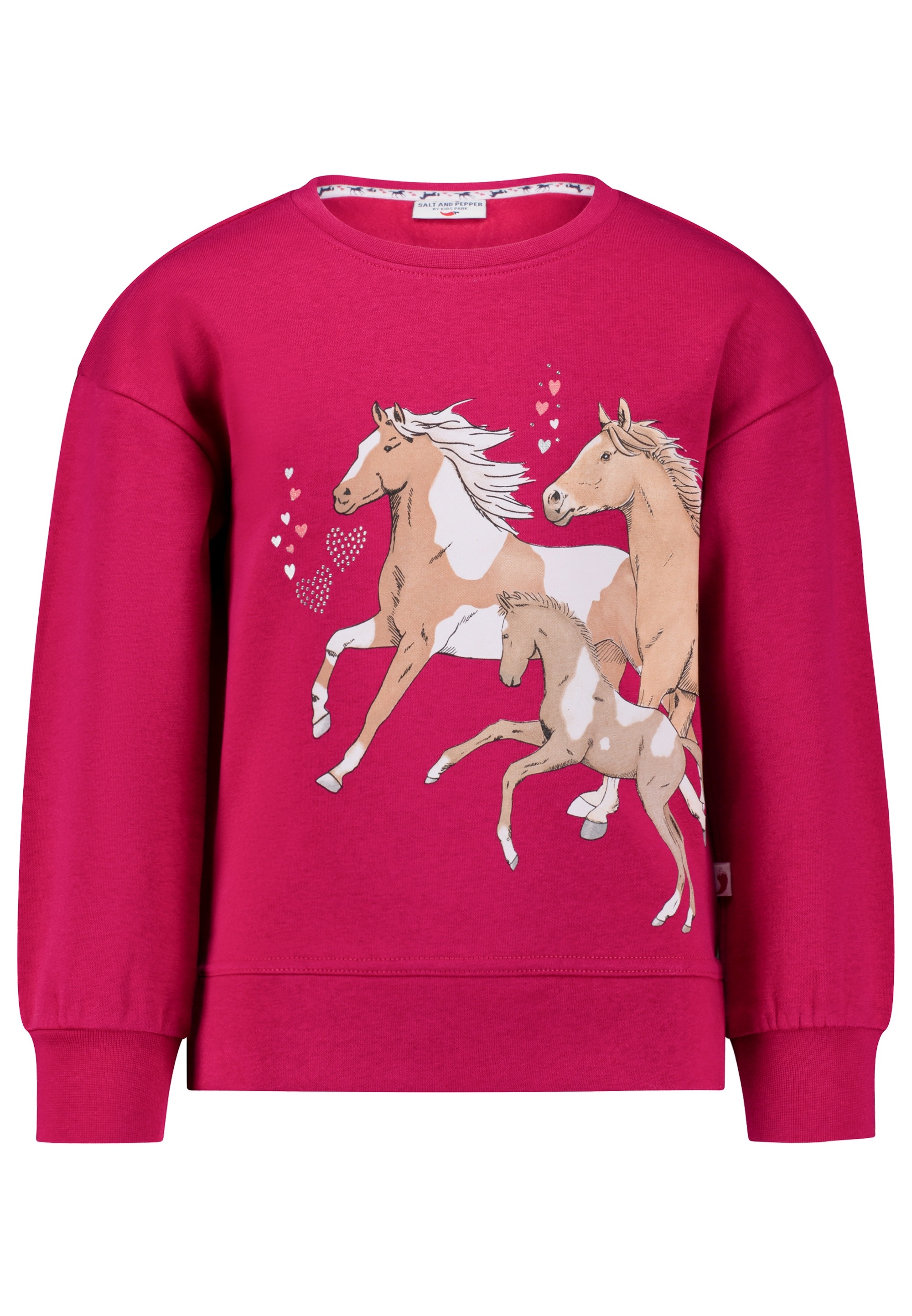 SALT AND PEPPER Sweatshirt »Star Stable«, mit großem Pferde-Druck