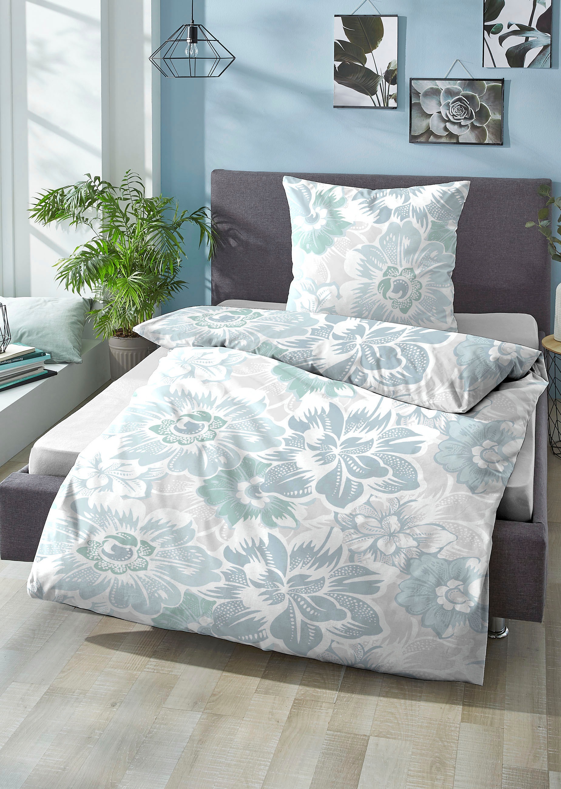 Castell - Markenbettwäsche Bettwäsche "Anton" 2 Stk. tlg. wohlig warm, temp günstig online kaufen