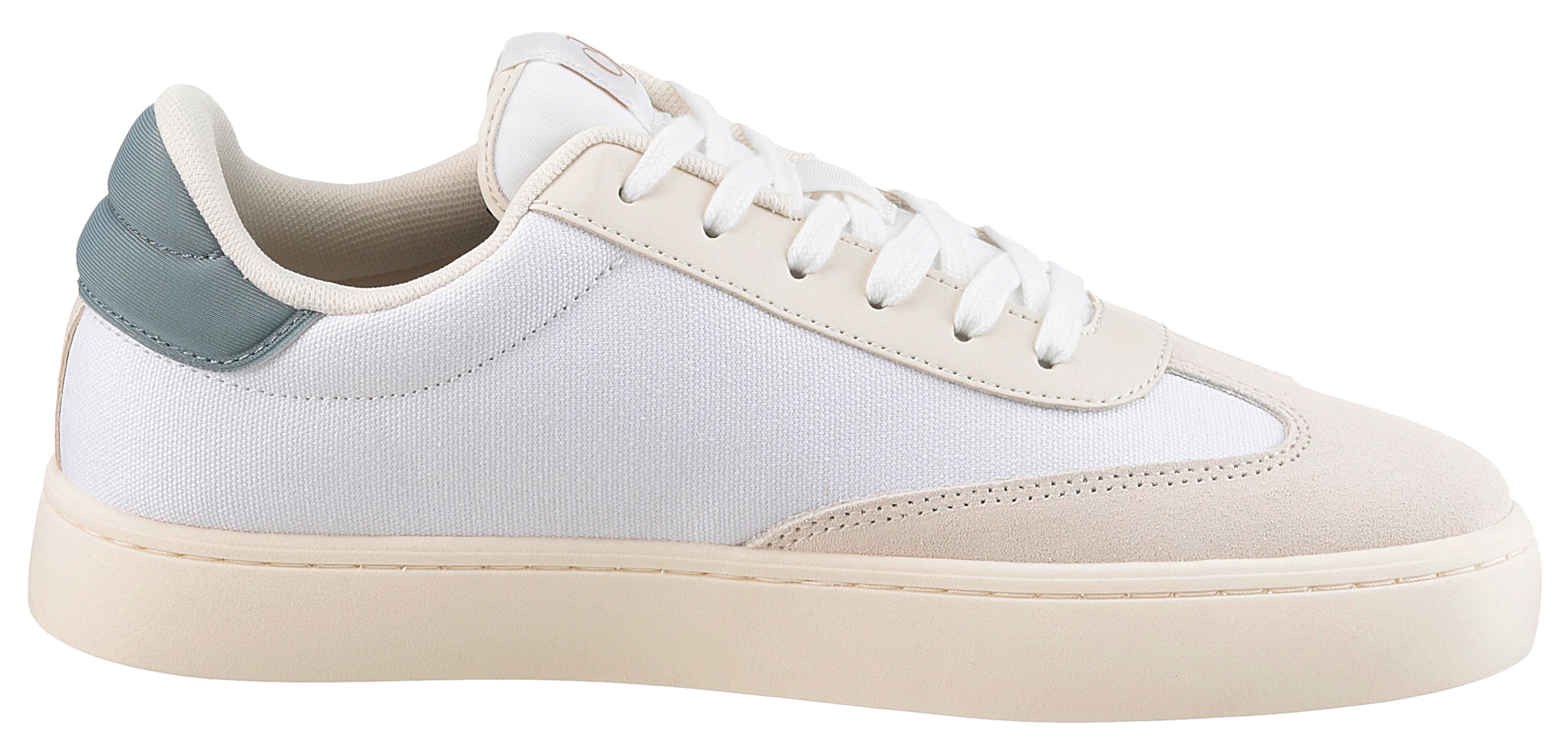 Calvin Klein Jeans Sneaker »CLASSIC CUPSOLE LOW MIX MG«, Schnürschuh, Halbschuh, Freizeitsneaker mit Logoschriftzug