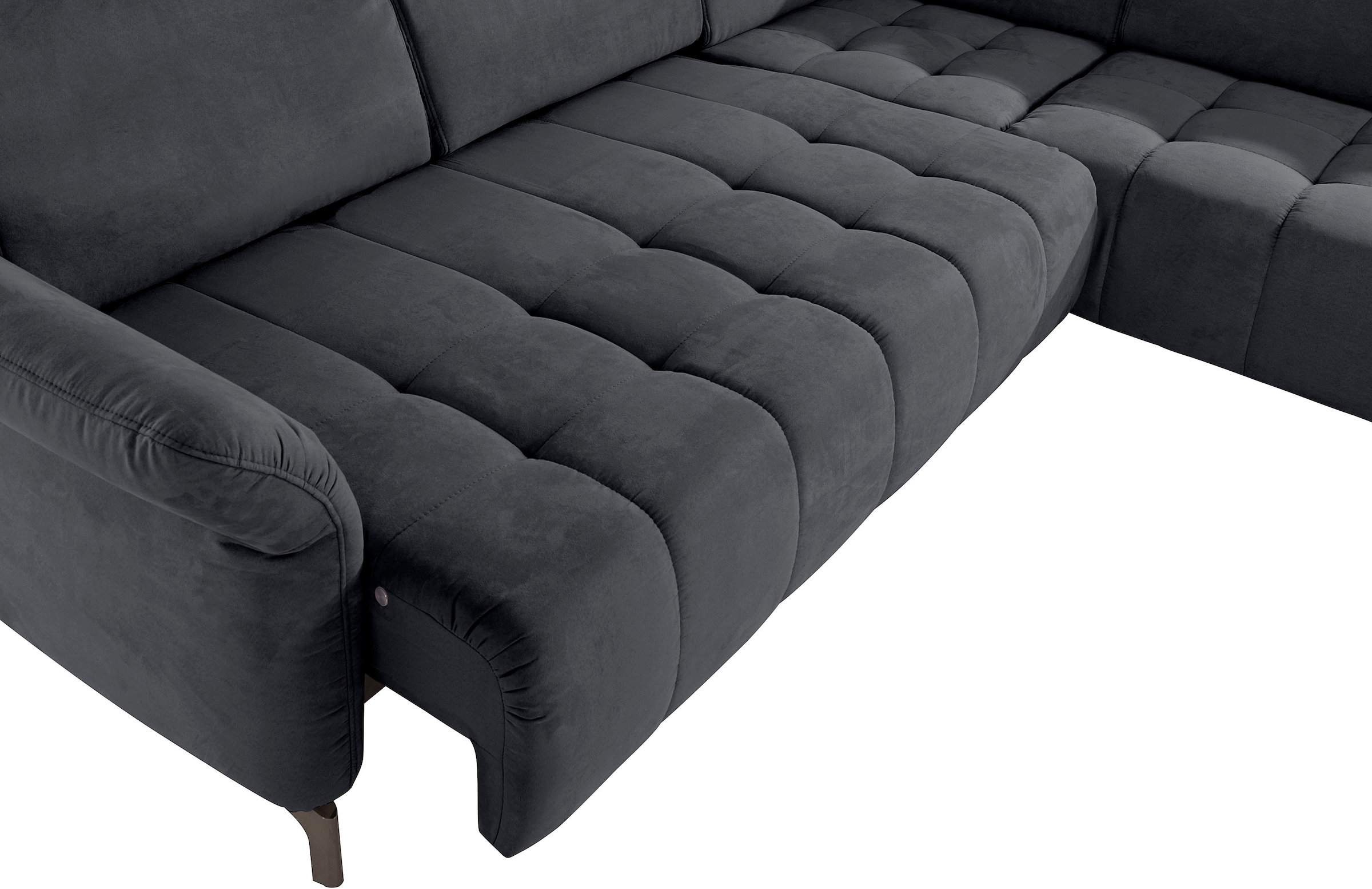 INOSIGN Ecksofa »Fresh L-Form«, Federkern, wahlweise Kopfteilverstellung und motorischer Vorziehsitz