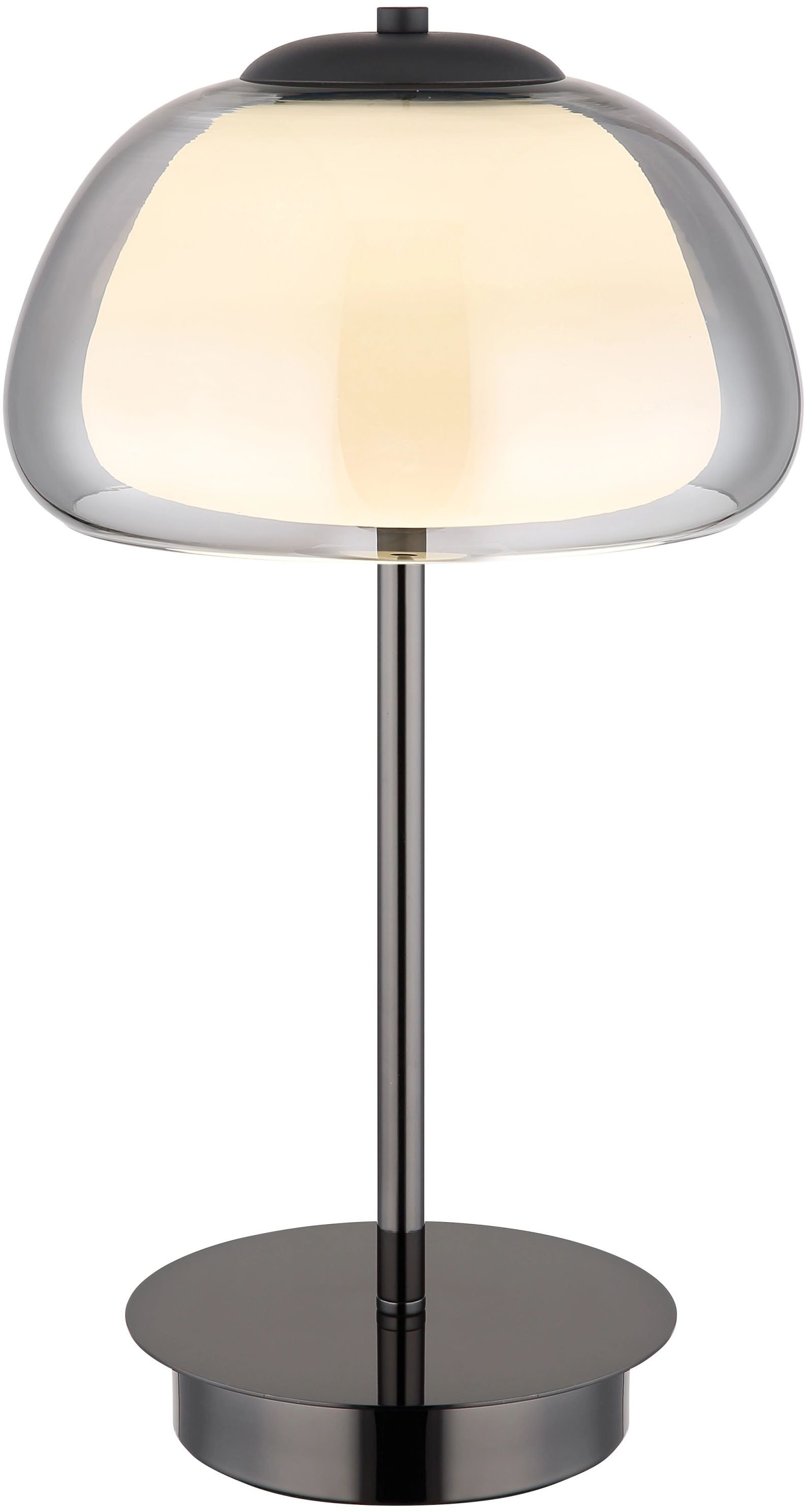 GLOBO LIGHTING LED Tischleuchte »AVILA«, Leuchtmittel LED-Modul | LED fest integriert, Nachttischlampe, Flur, Wohnzimmer, Glas