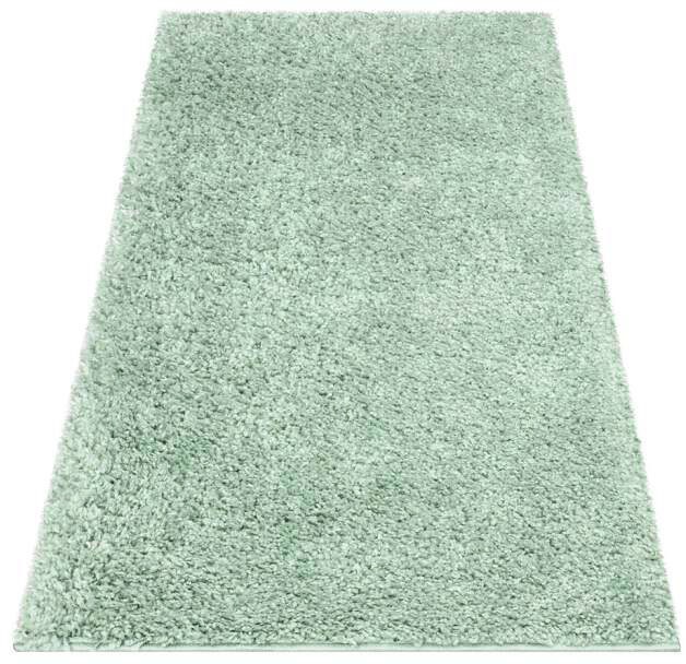Carpet City Hochflor-Teppich »City Shaggy«, rechteckig, 30 mm Höhe, Auch als Läufer, Langflor, Uni, Shaggy, flauschig-weich