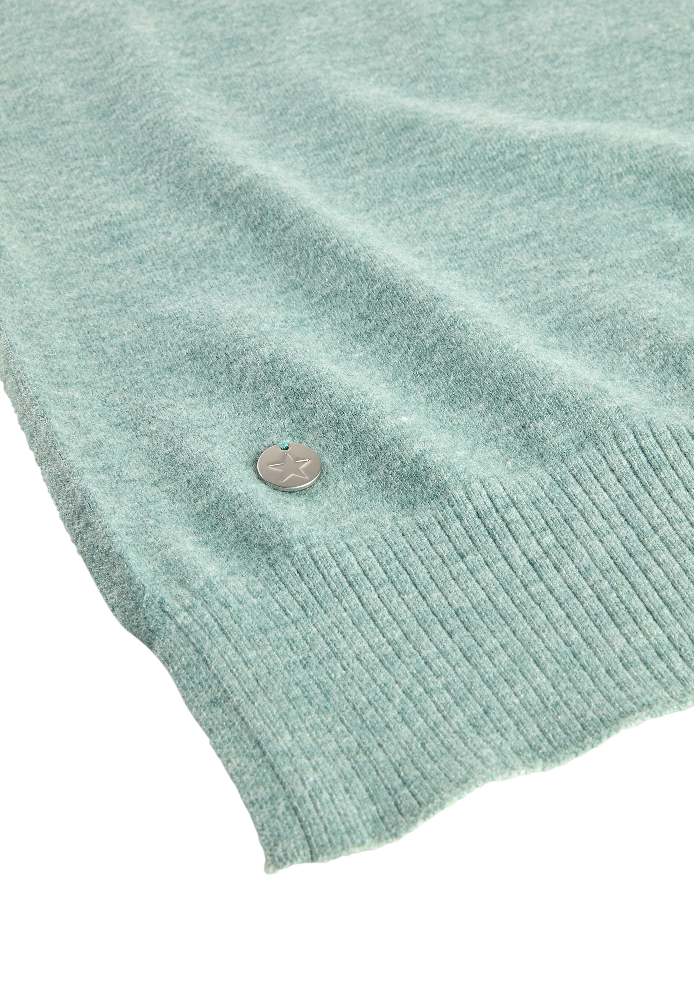 Laura Scott Strickschal in Maxi-Größe mit modischen Rippenabschlüssen - NEW