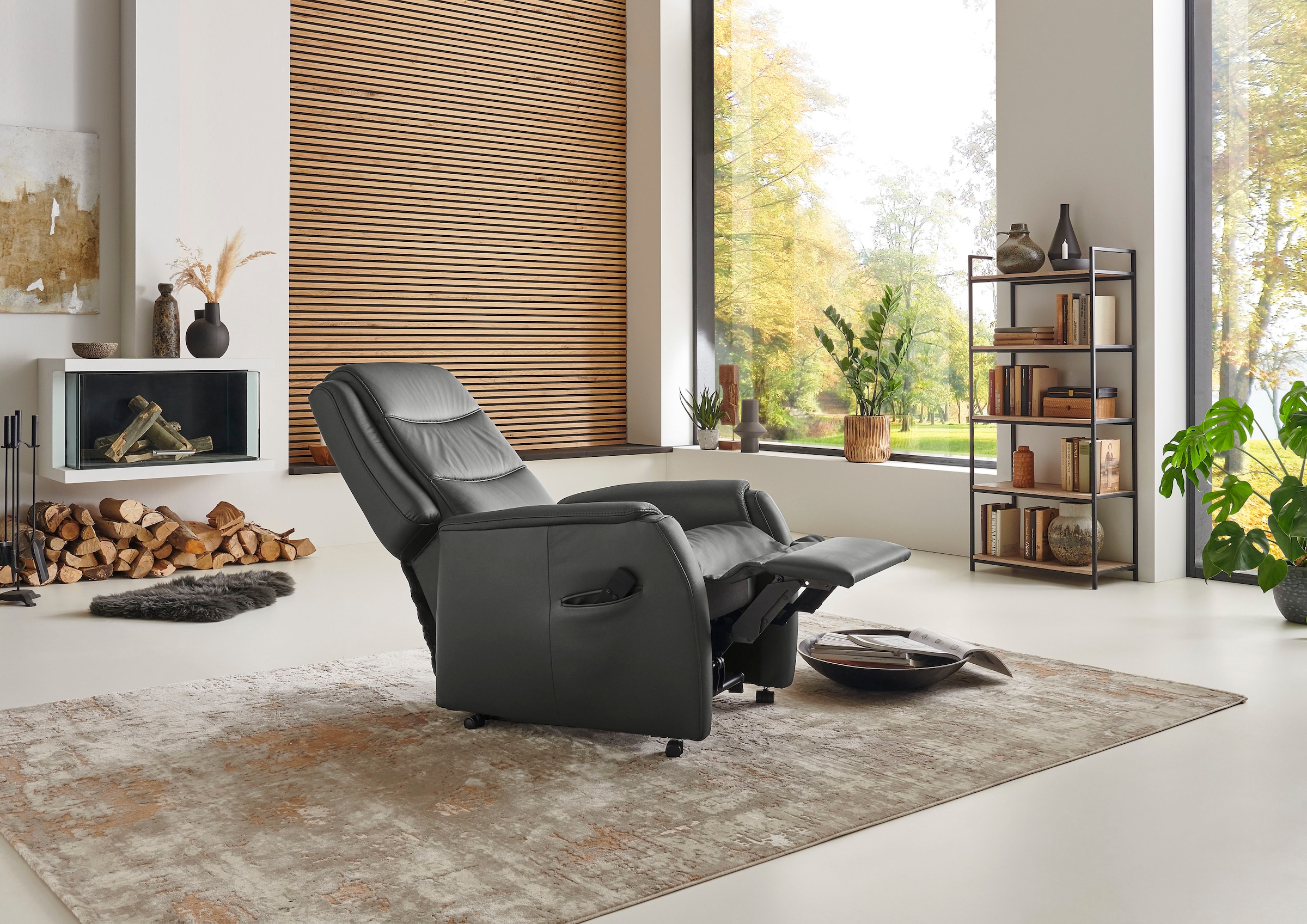 HUKLA Sessel »HU-RV15038« Wahlweise 1- oder 2-motorische Verstellung, inkl. Aufstehhilfe